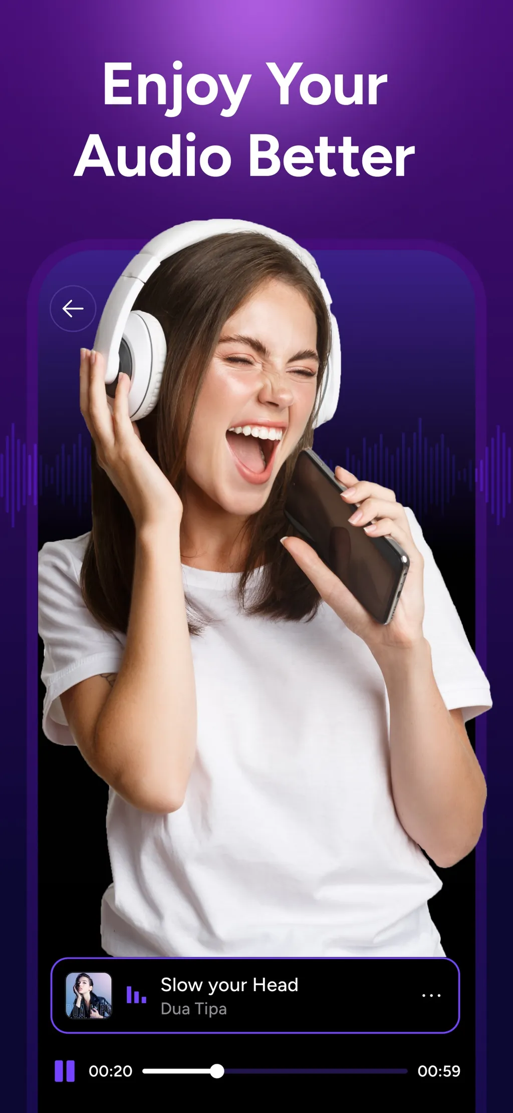 Volume Booster Bass Booster screenshot 1