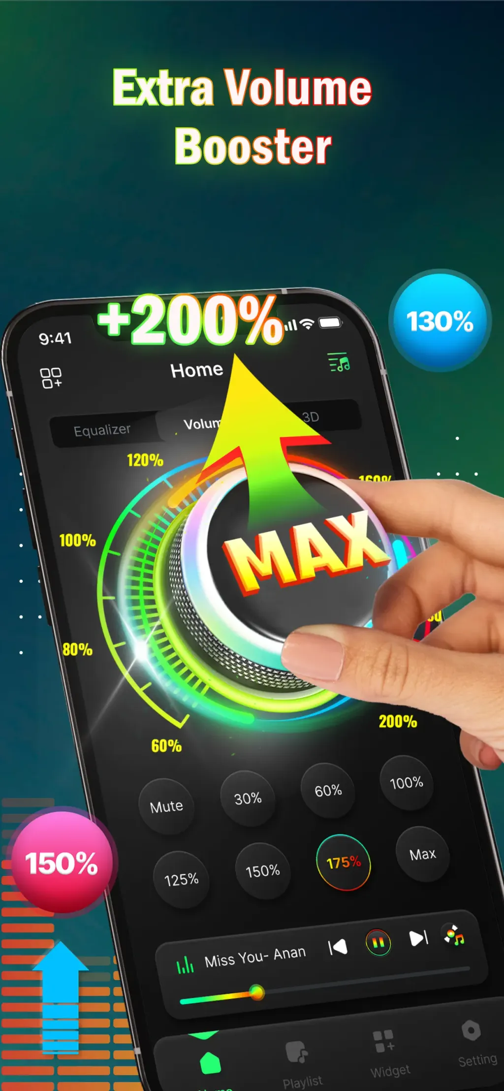 Volume Booster - EQ Amplifier screenshot 3