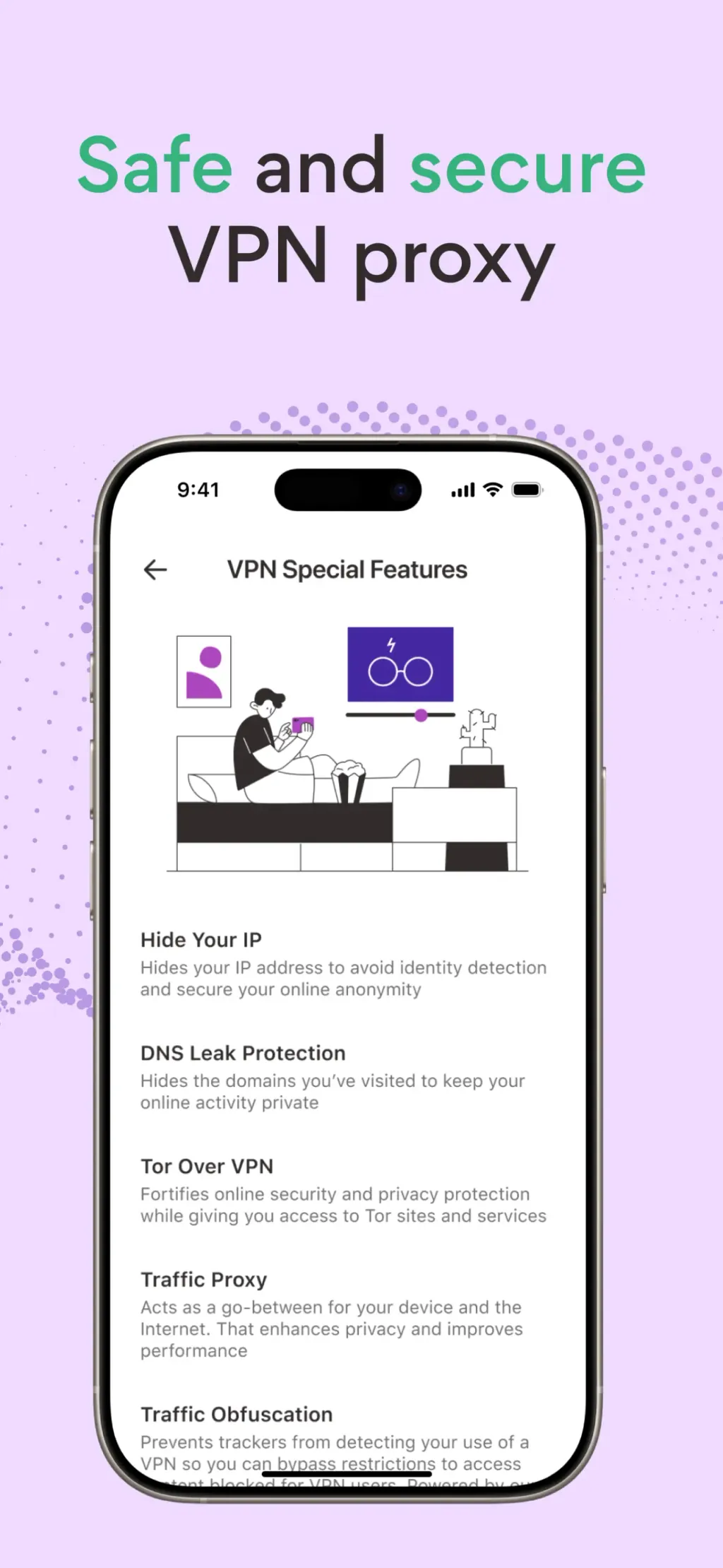 VPN 360: Super Fast VPN Proxy App Store screenshot 4