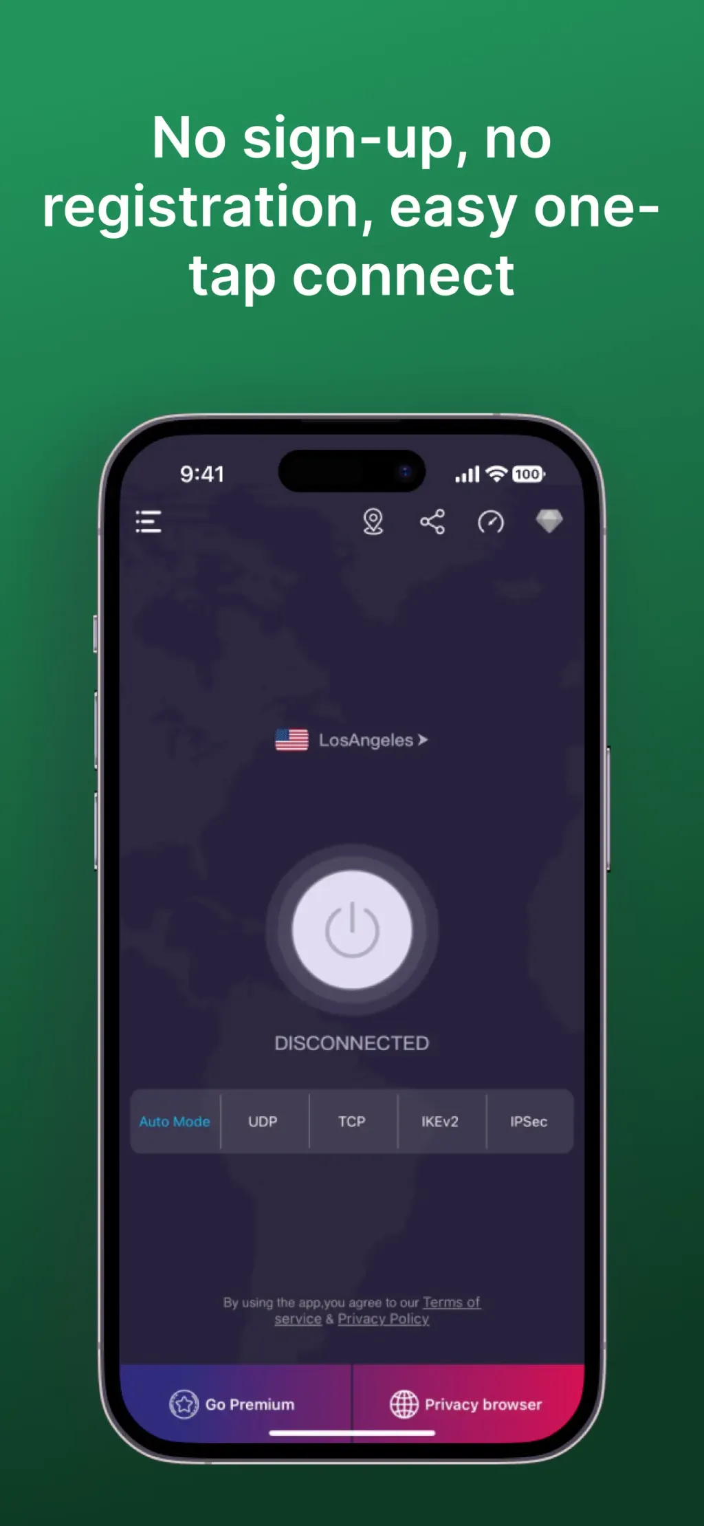 VPN - Fast VPN Proxy screenshot 1