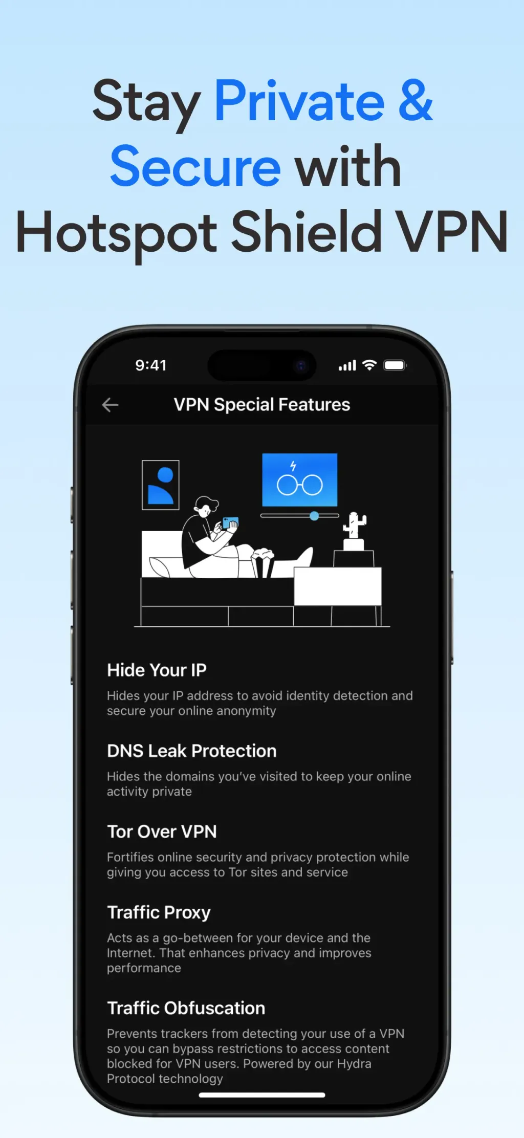 VPN Hotspot Shield: Secure VPN App Store screenshot 6