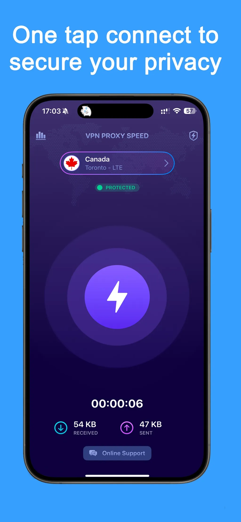 VPN Proxy Fast - Super VPN App Store screenshot 1