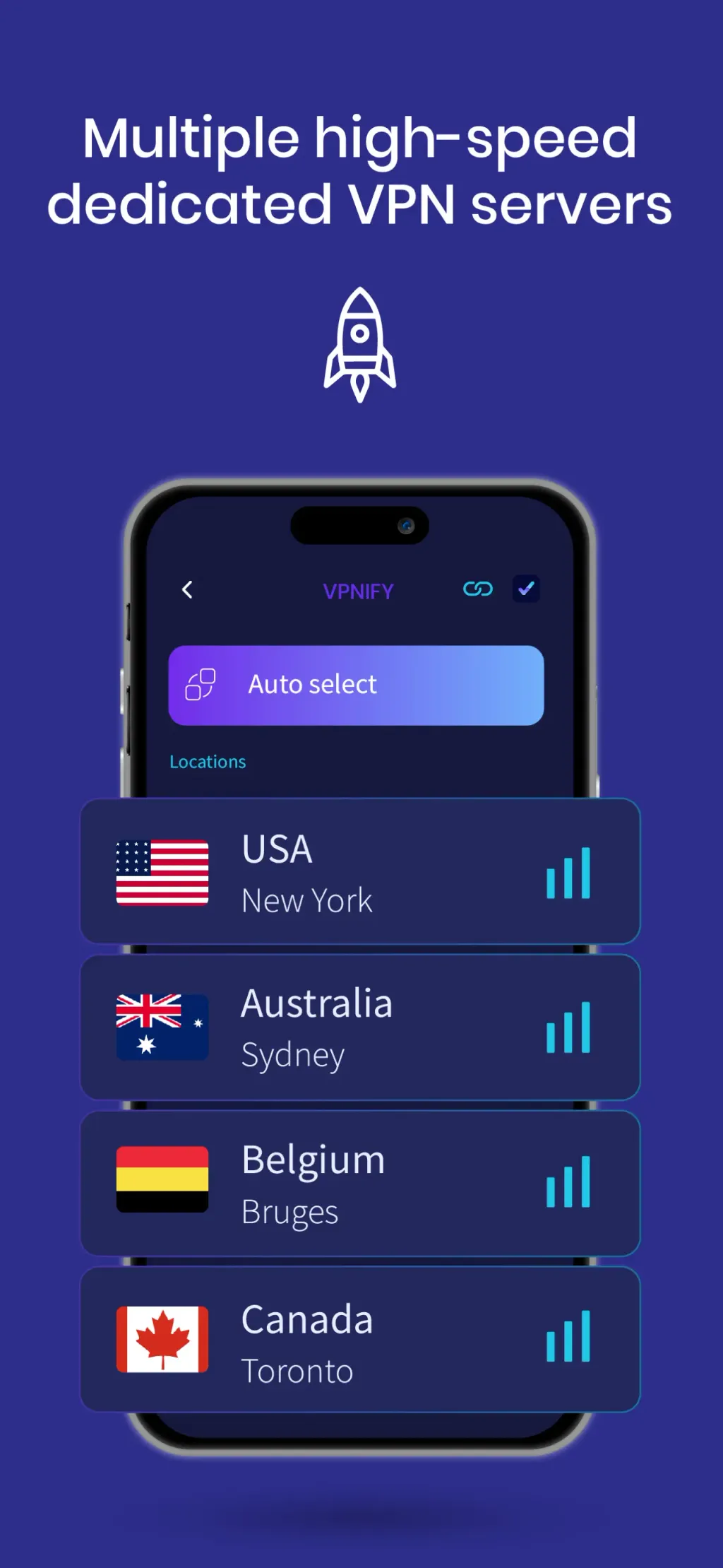 VPNIFY - Unlimited VPN App Store screenshot 3