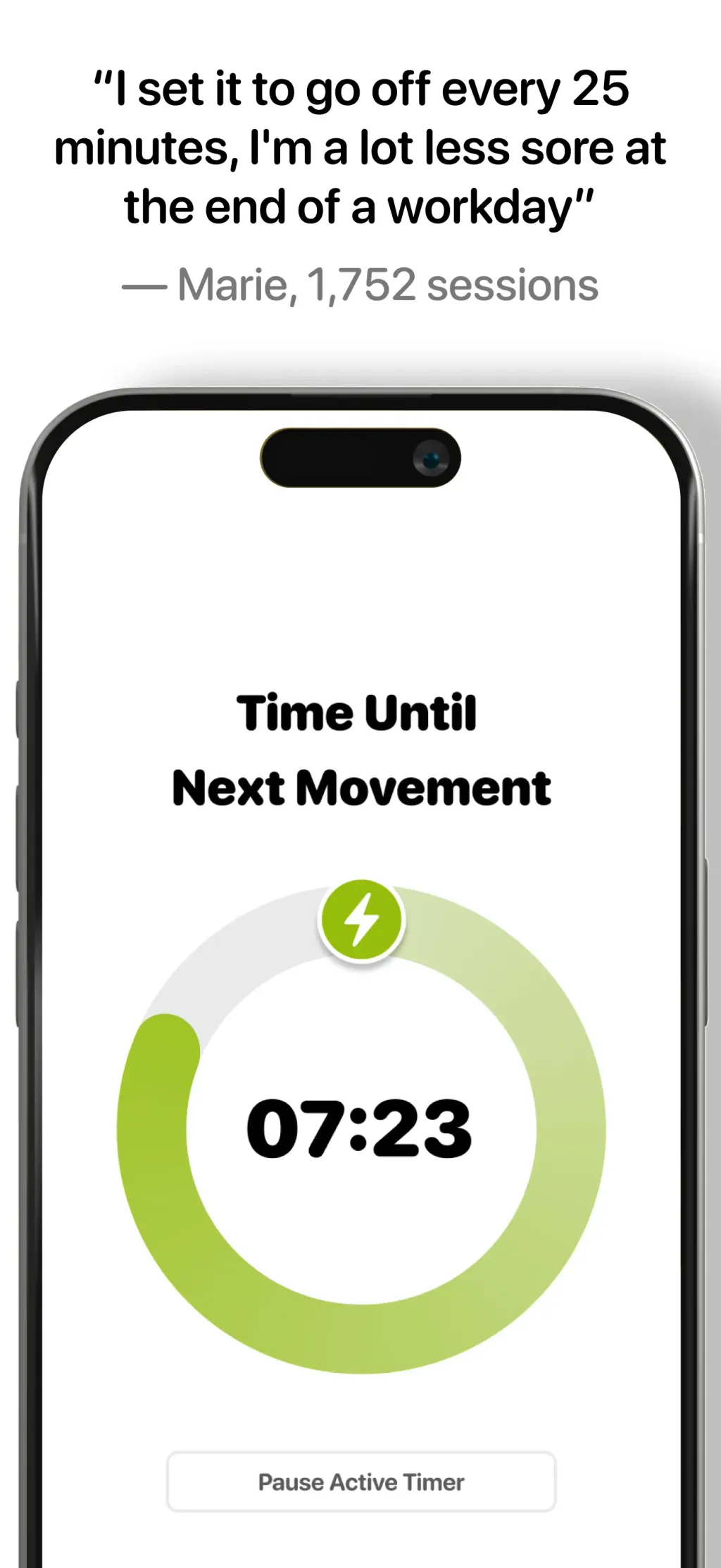 Wakeout! Break the Sit Habit App Store screenshot 5
