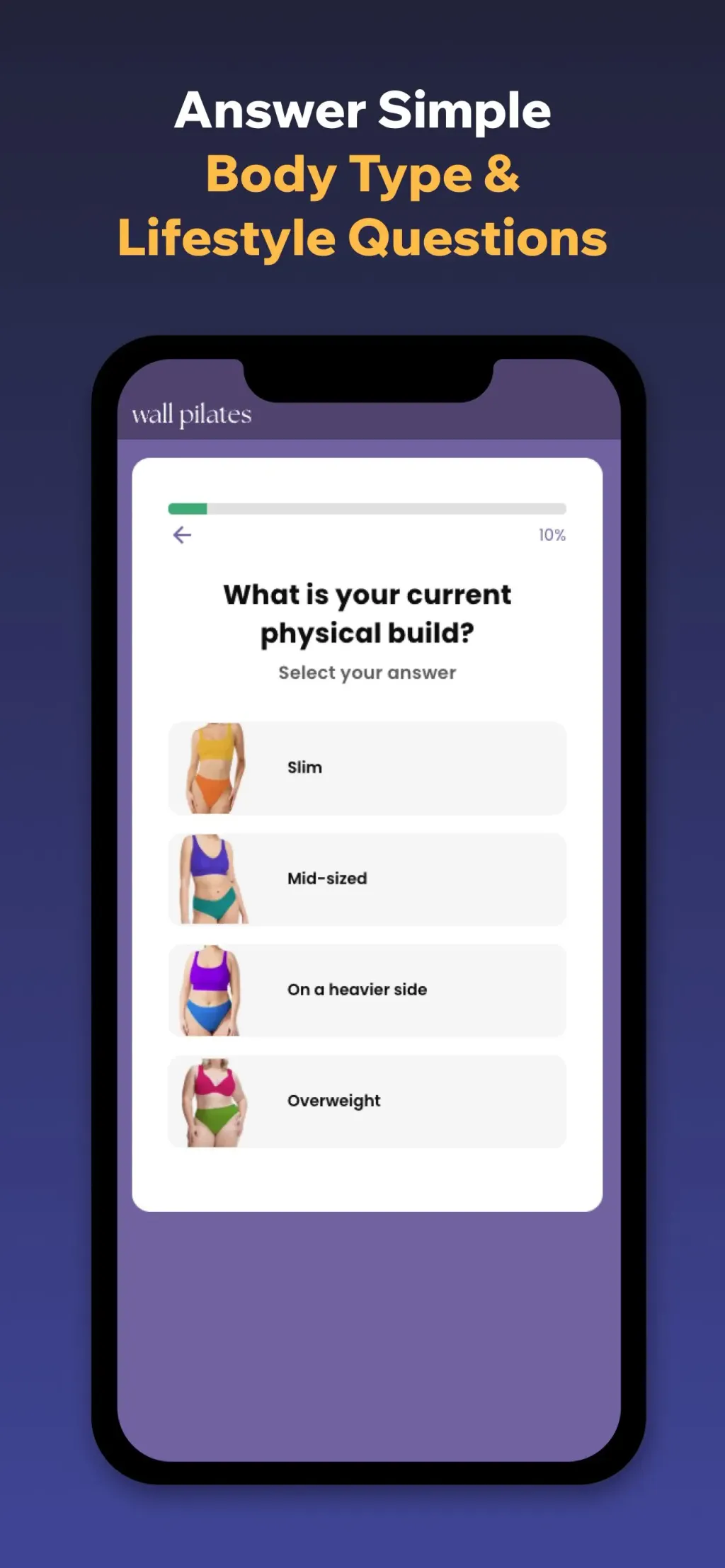 Wall Pilates: Fit Weight Loss App Store screenshot 3