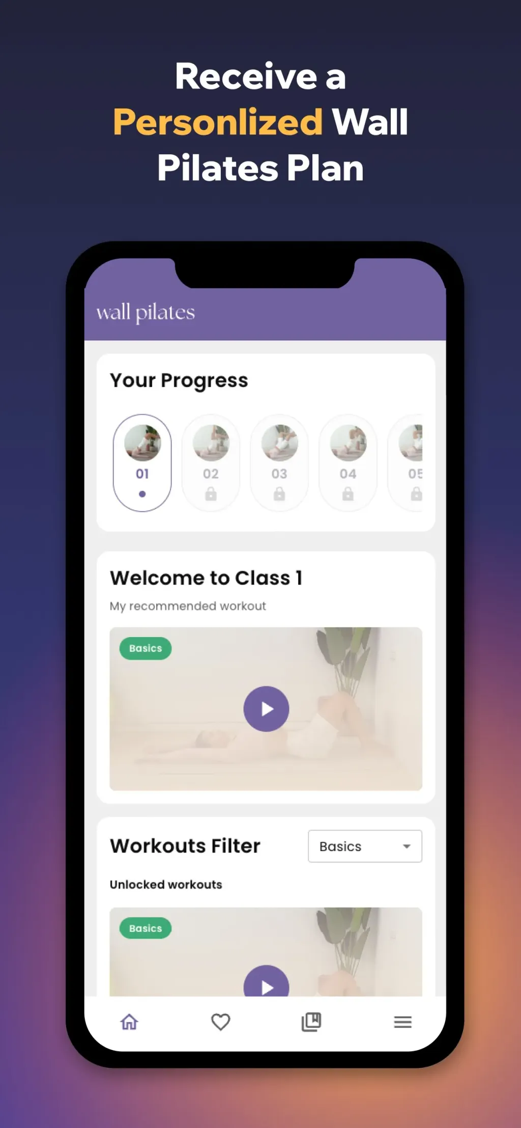 Wall Pilates: Fit Weight Loss screenshot 2