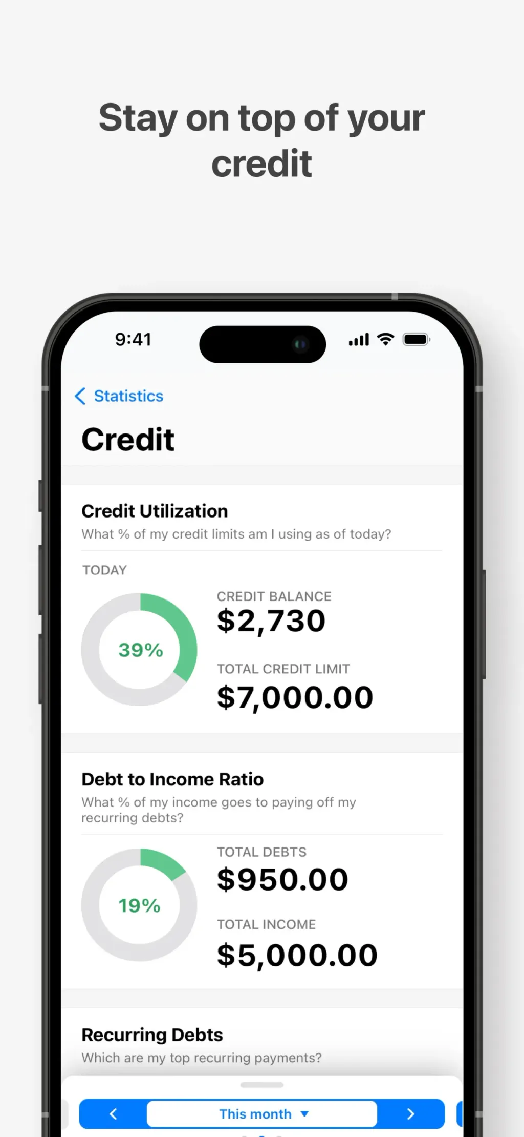 Wallet - Daily Budget & Profit screenshot 1