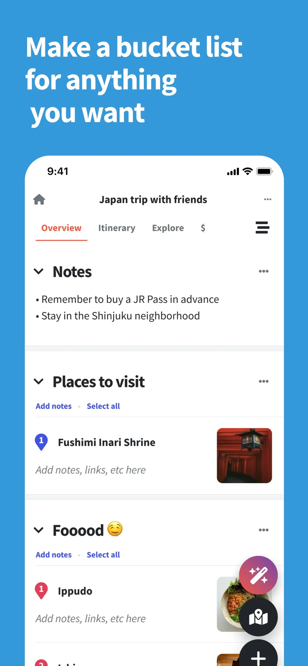 Wanderlog - Travel Planner App Store screenshot 9