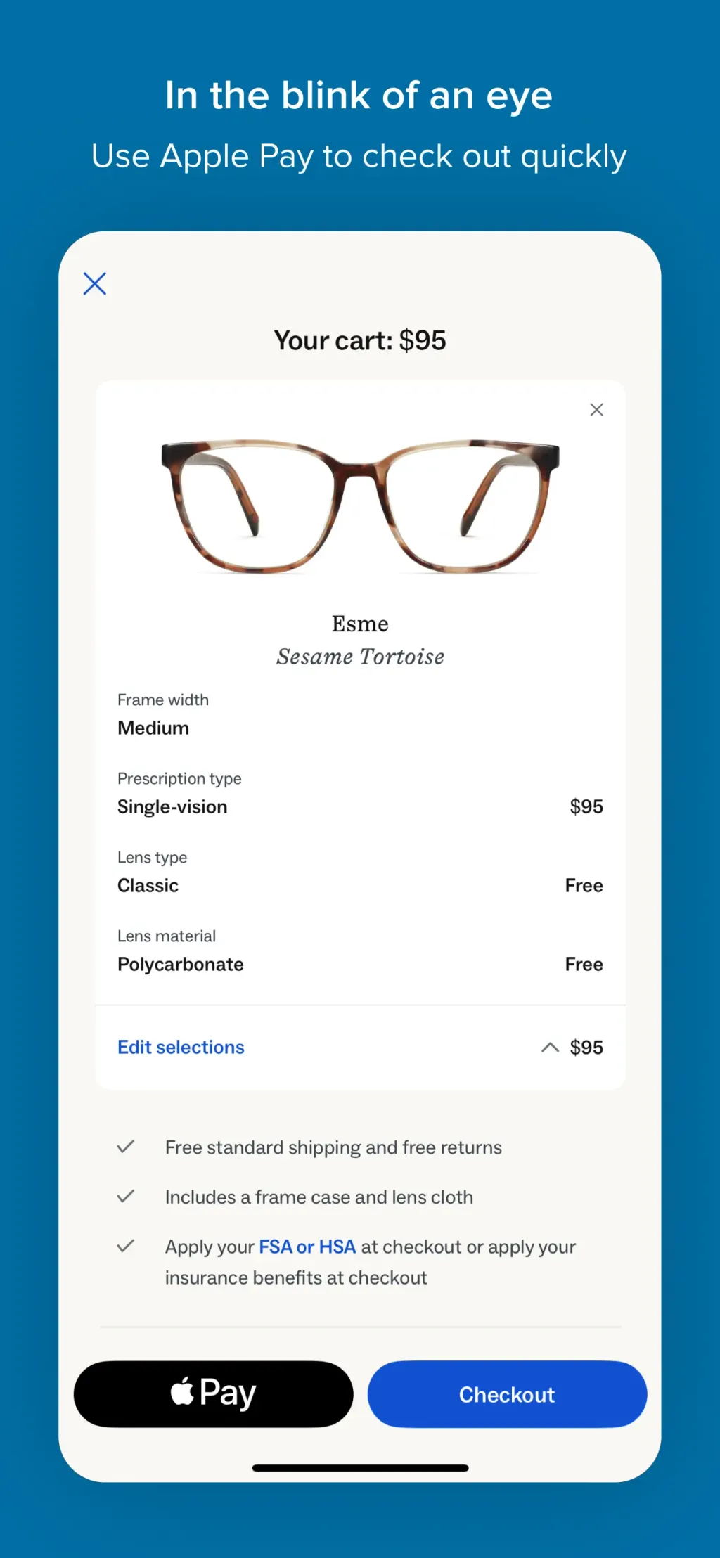 Warby Parker App Store screenshot 6