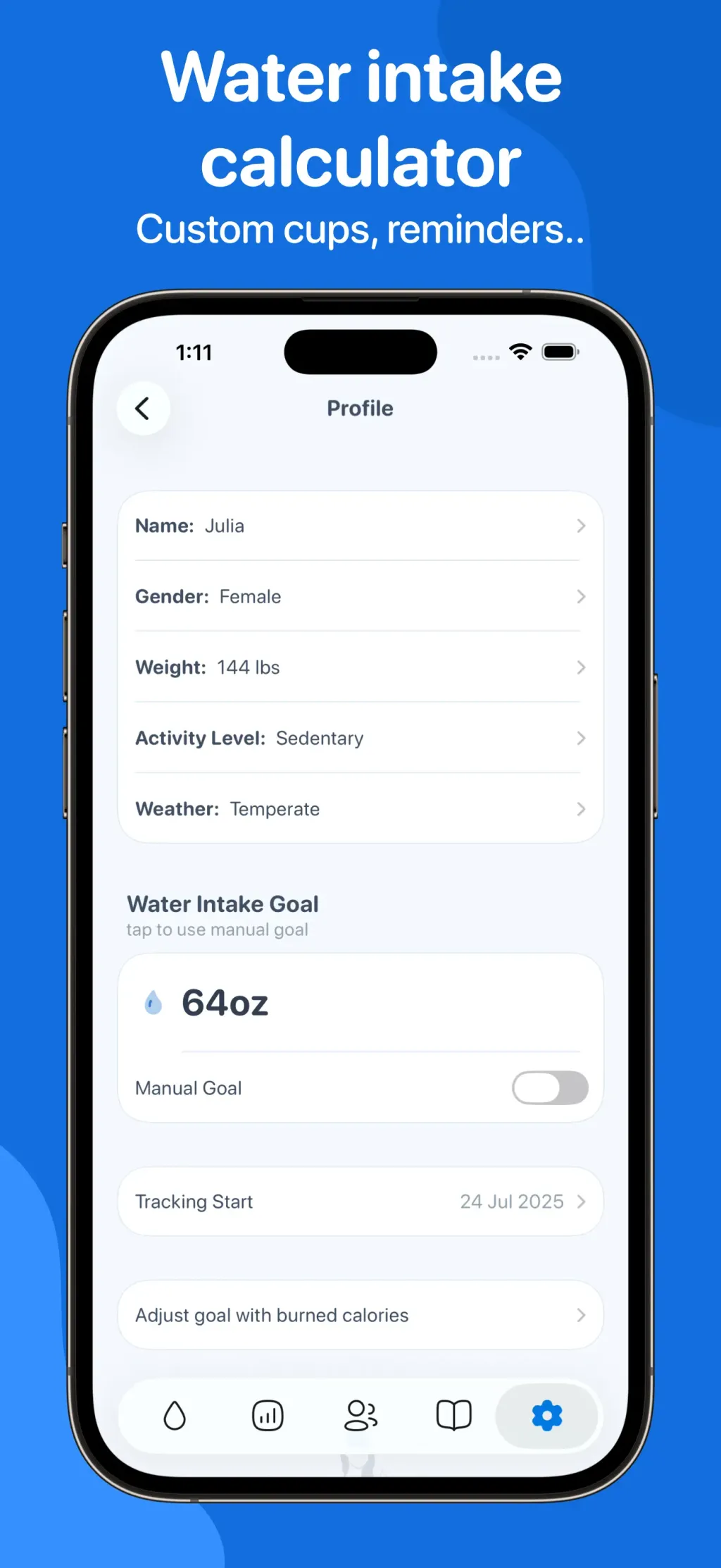 Water Tracker by WaterMinder® App Store screenshot 9