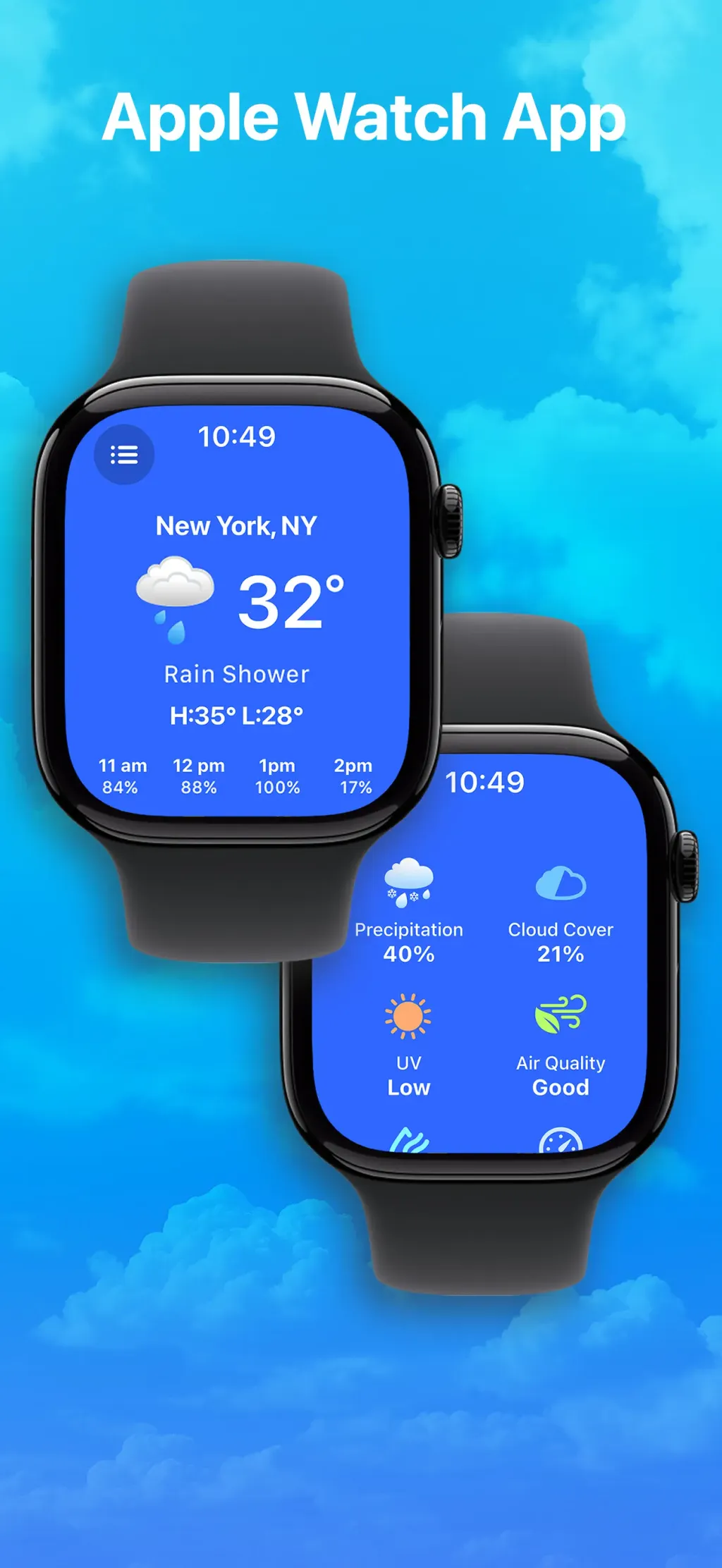 Weather Hi-Def Radar Forecast App Store screenshot 10