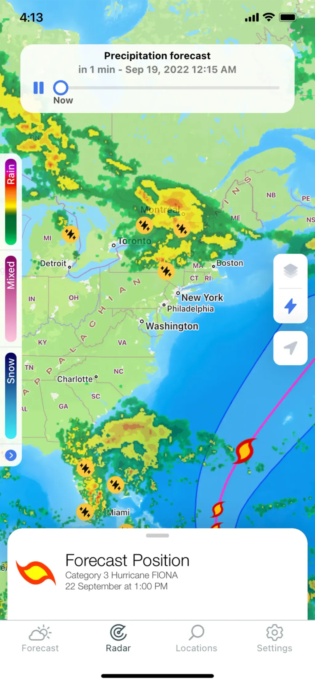 Weather Live° - Local Forecast App Store screenshot 6