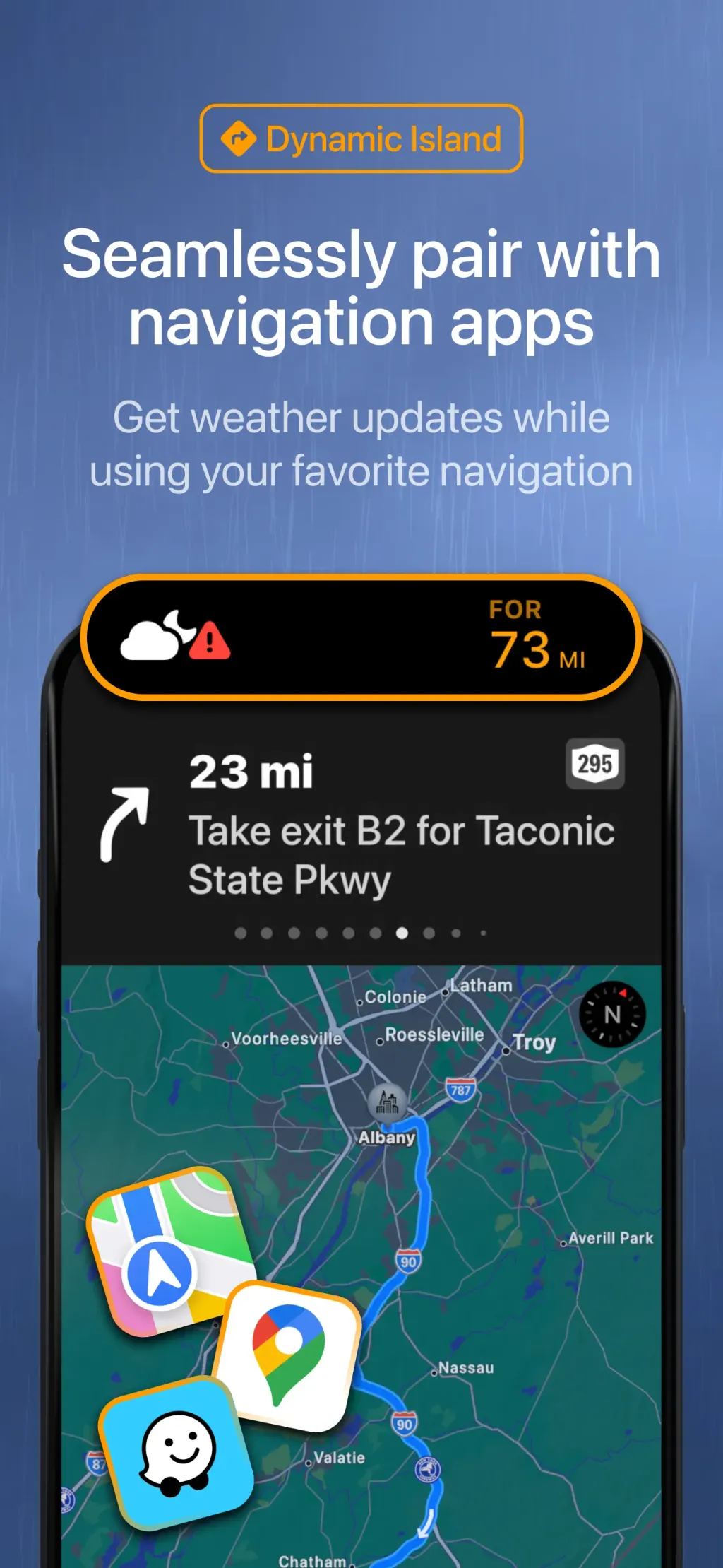 Weather on the Way App Store screenshot 5