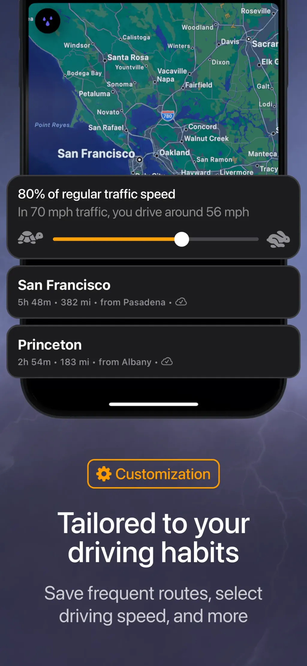 Weather on the Way App Store screenshot 7