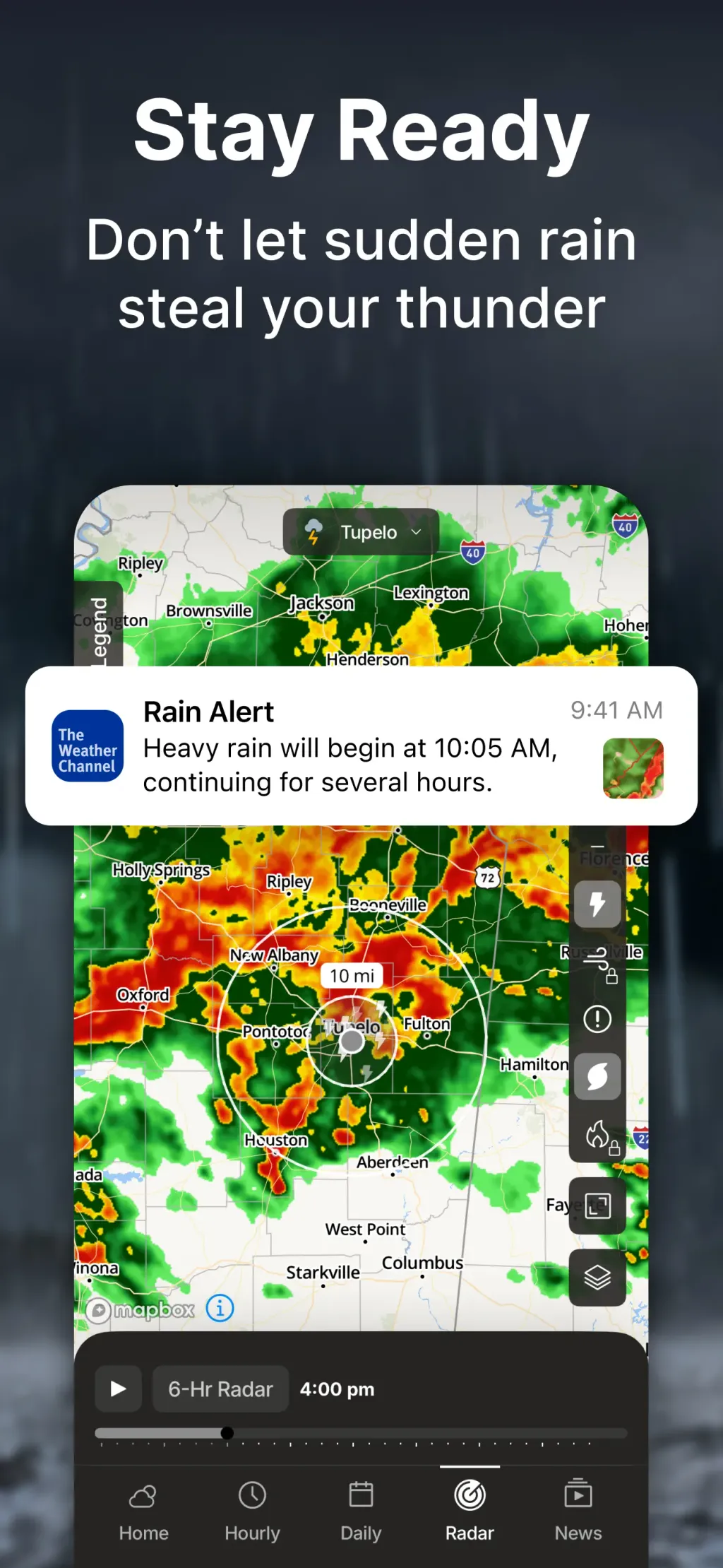 The Weather Channel - Radar screenshot 1