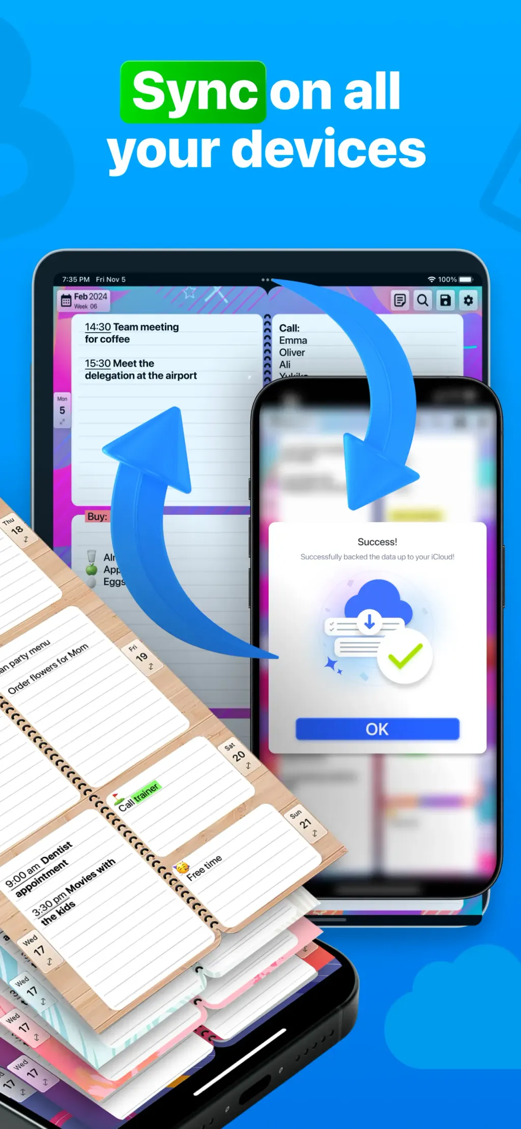 Weekly Planner - Diary, Notes App Store screenshot 4