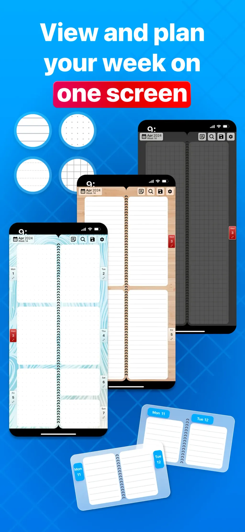 Weekly Planner - Diary, Notes App Store screenshot 7