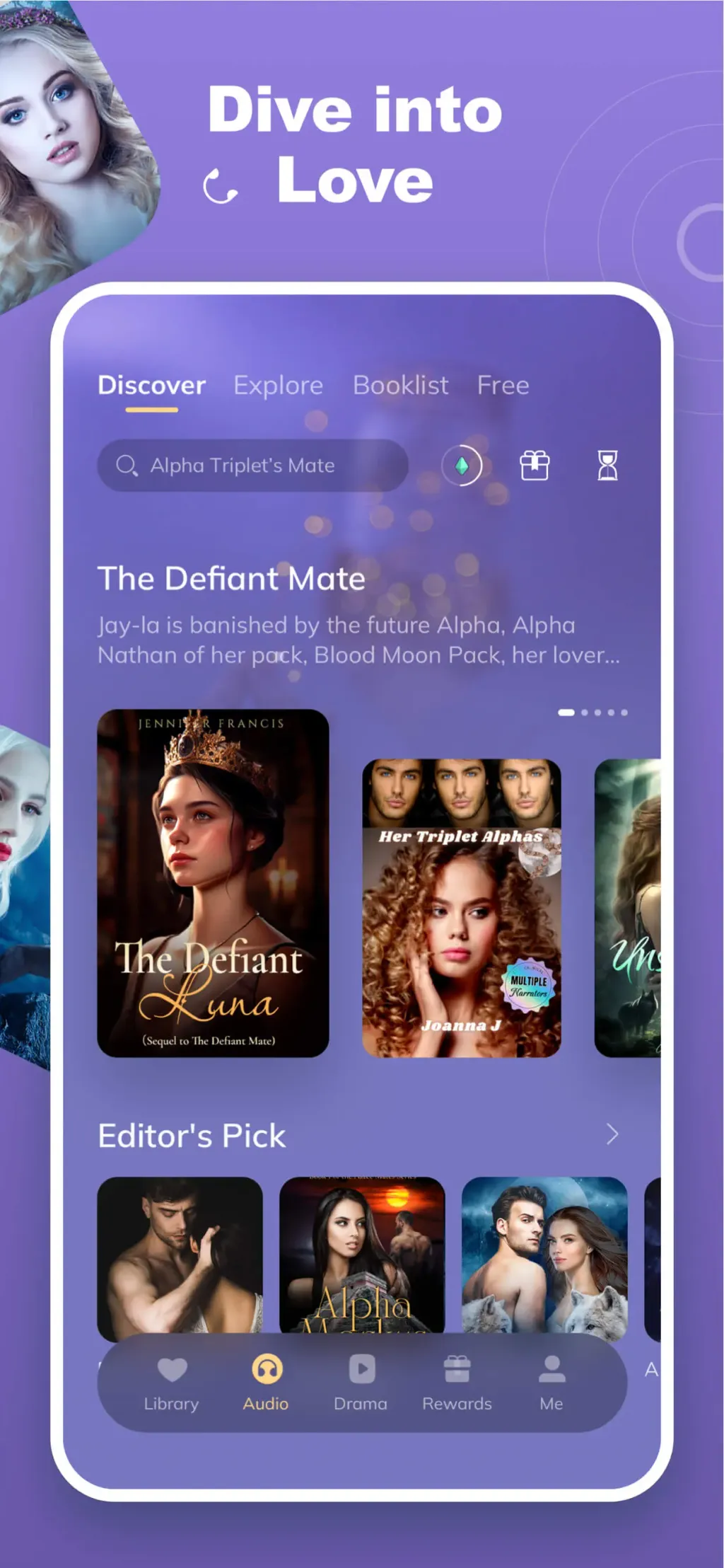 Wehear - Audiobooks & Stories App Store screenshot 2