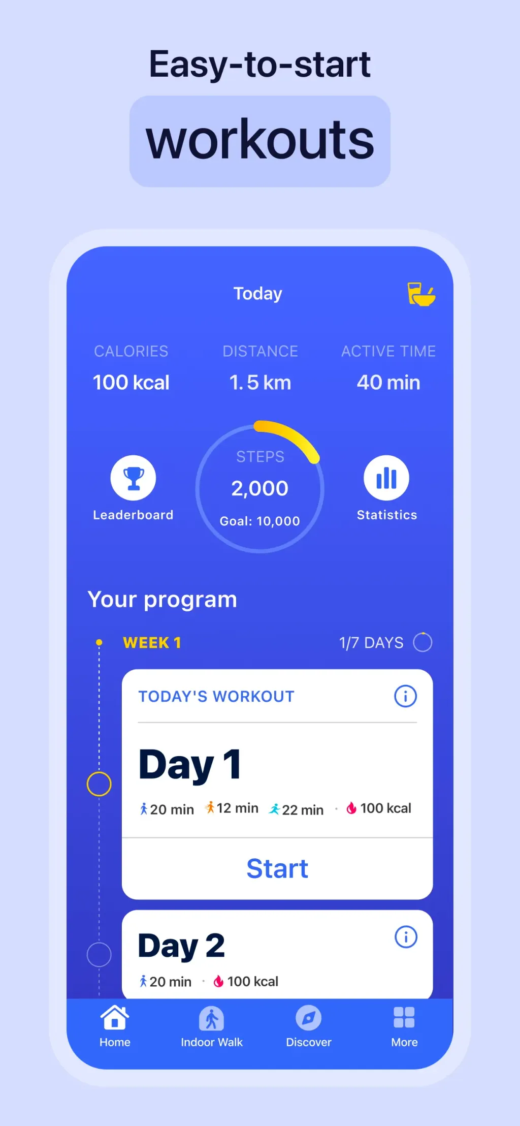 Weight Loss Walking by Slimkit App Store screenshot 4