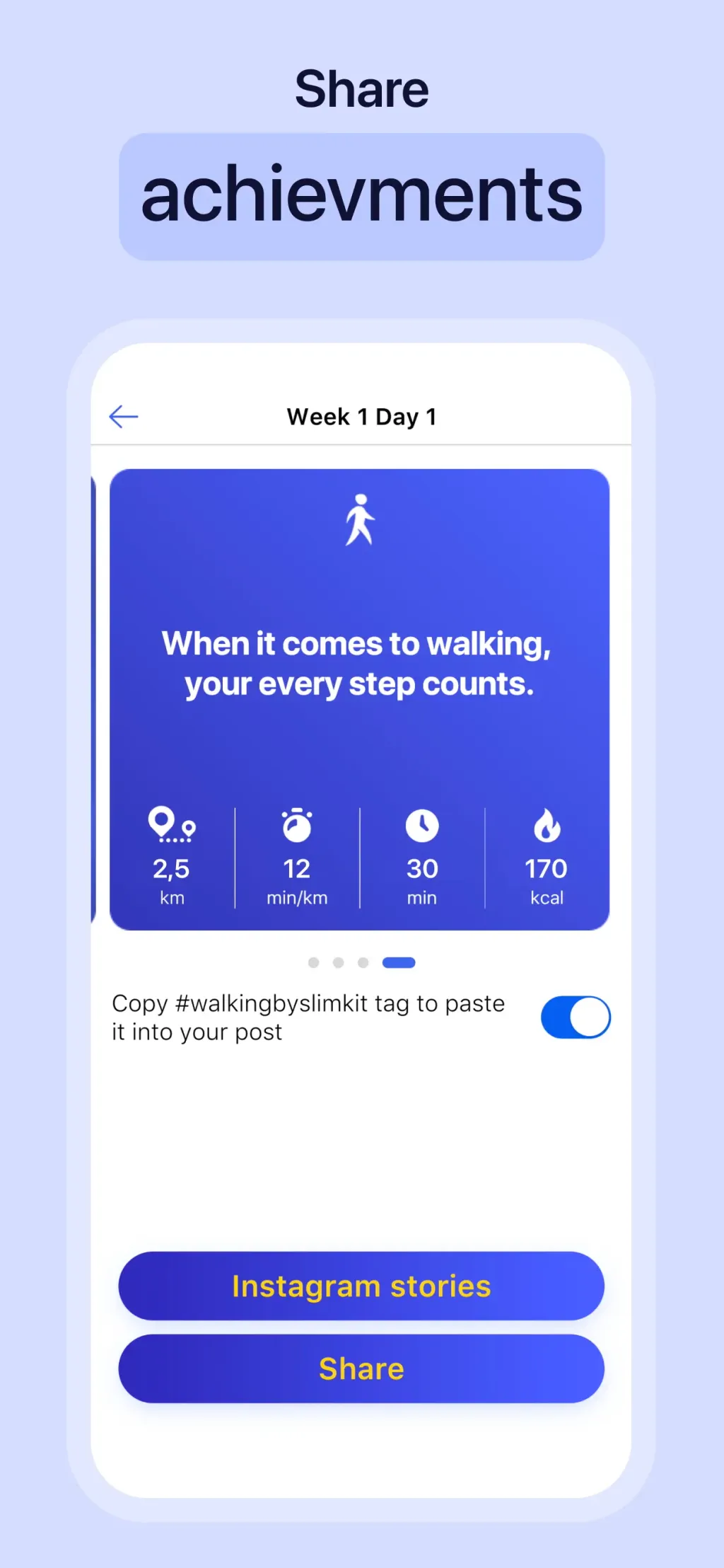 Weight Loss Walking by Slimkit App Store screenshot 6