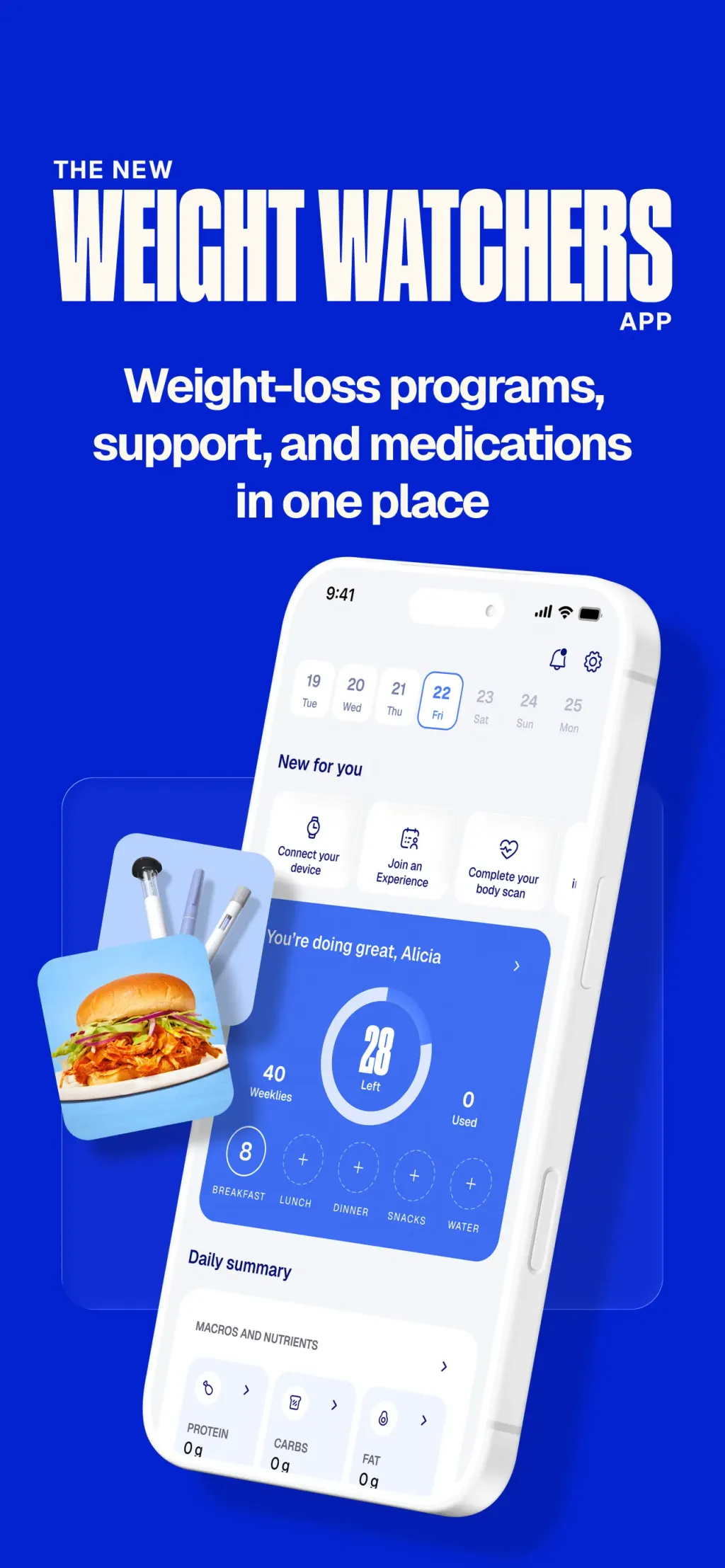 WW (formerly Weight Watchers) App Store screenshot 1