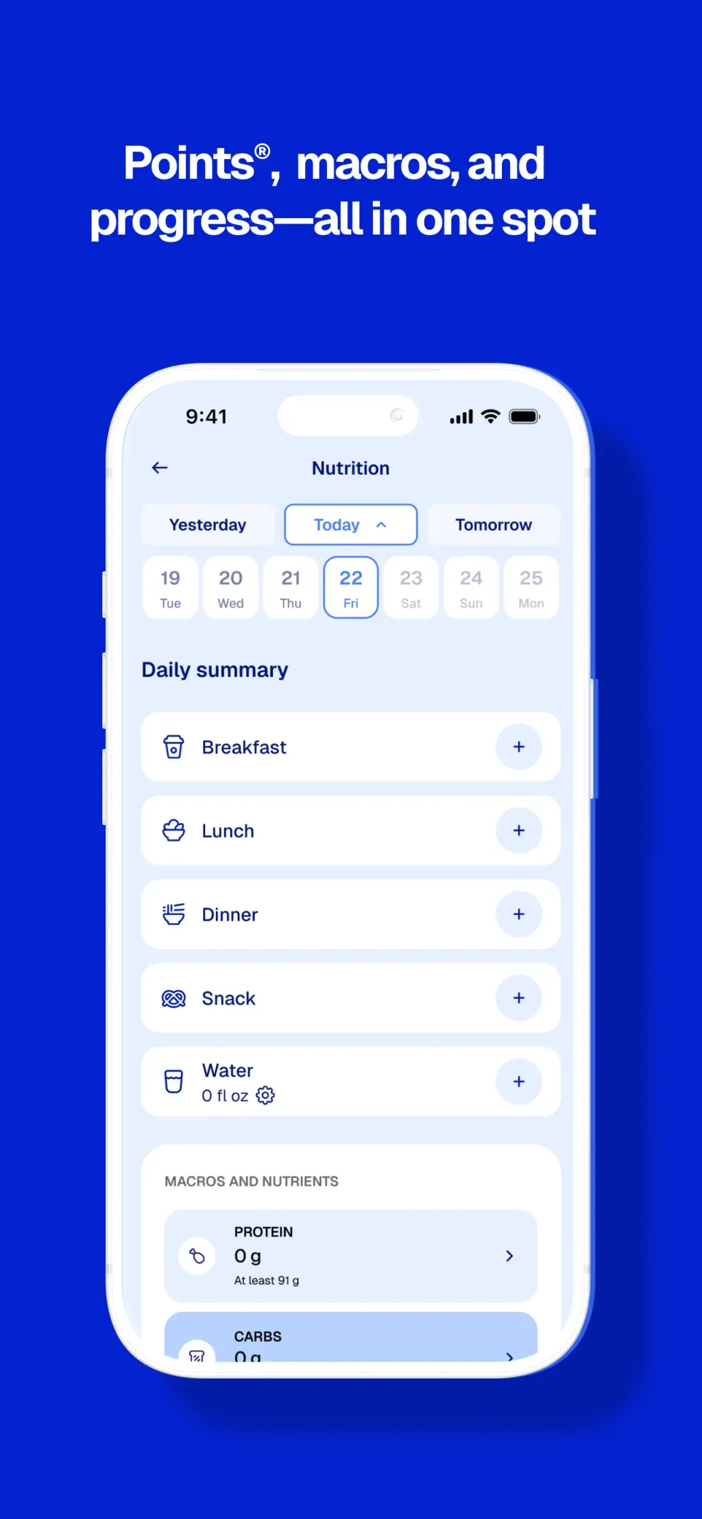 WW (formerly Weight Watchers) App Store screenshot 2