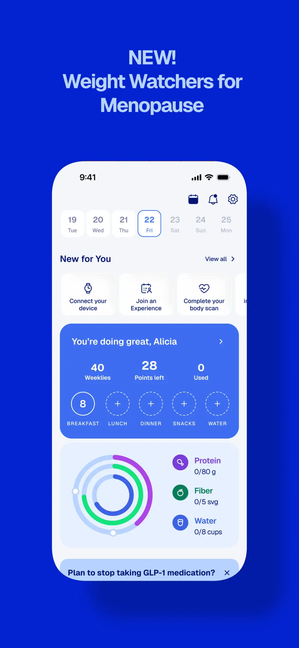 WW (formerly Weight Watchers) App Store screenshot 6