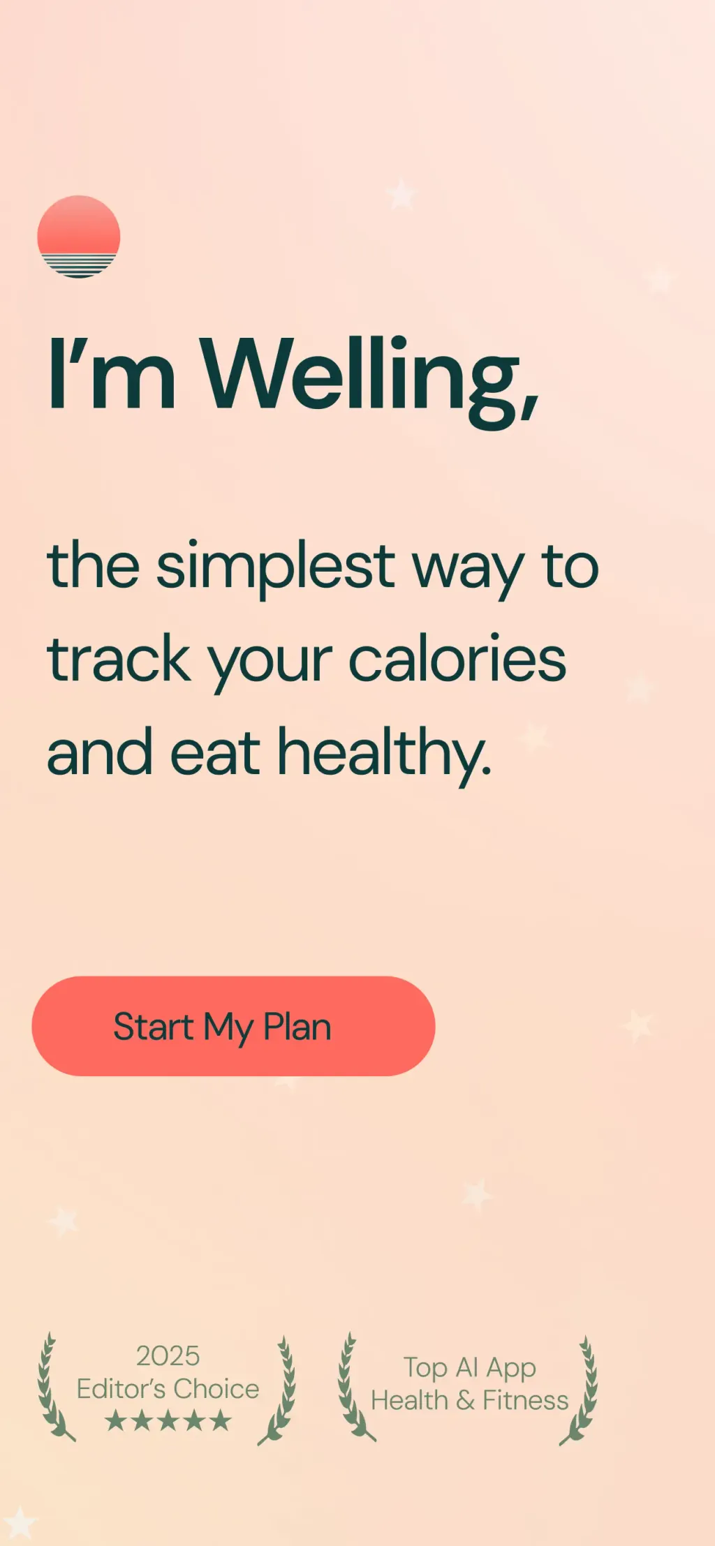 Welling AI Food & Health Coach App Store screenshot 1
