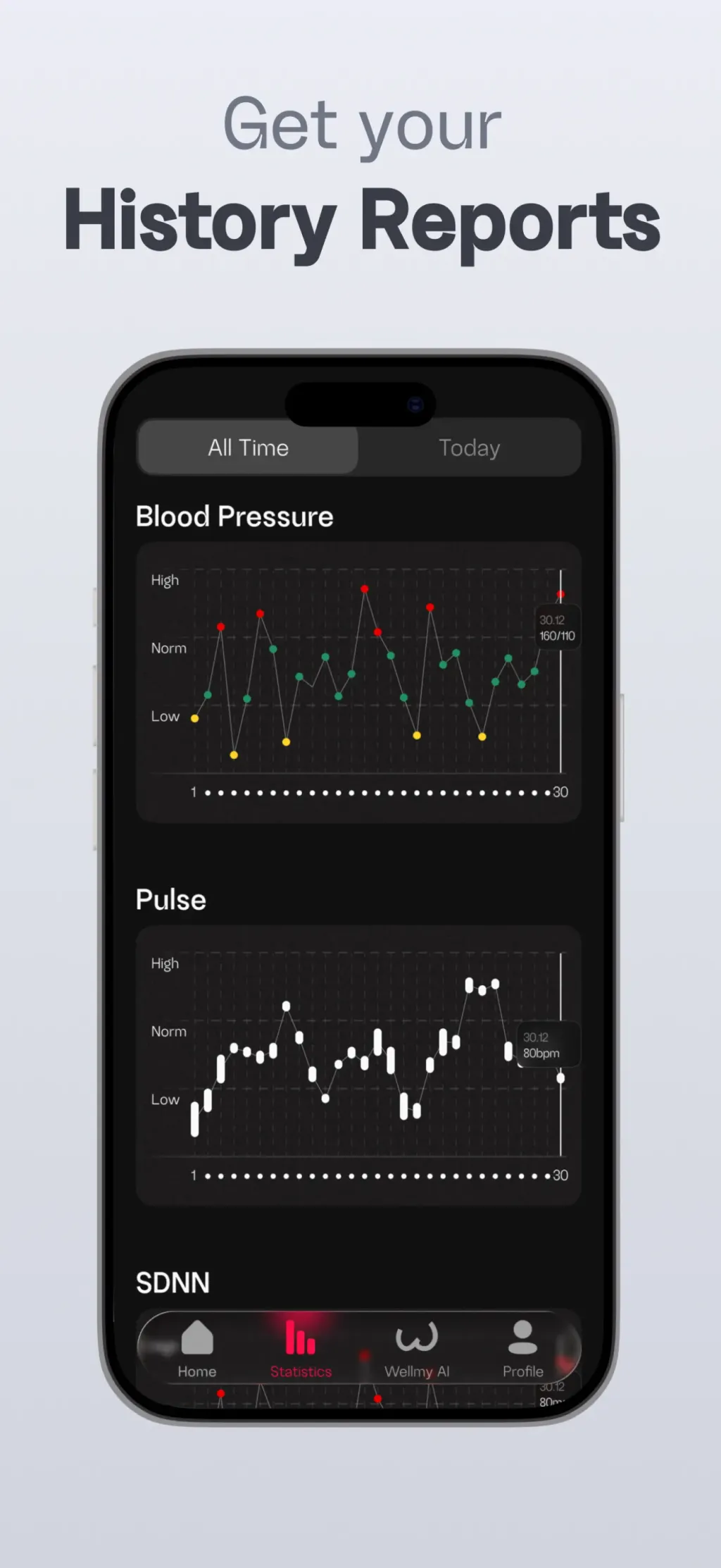 Wellmy - Heart Rate Monitor App Store screenshot 6