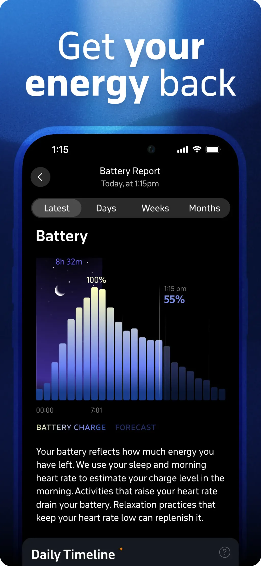 Welltory: Health, Heart Rate App Store screenshot 2