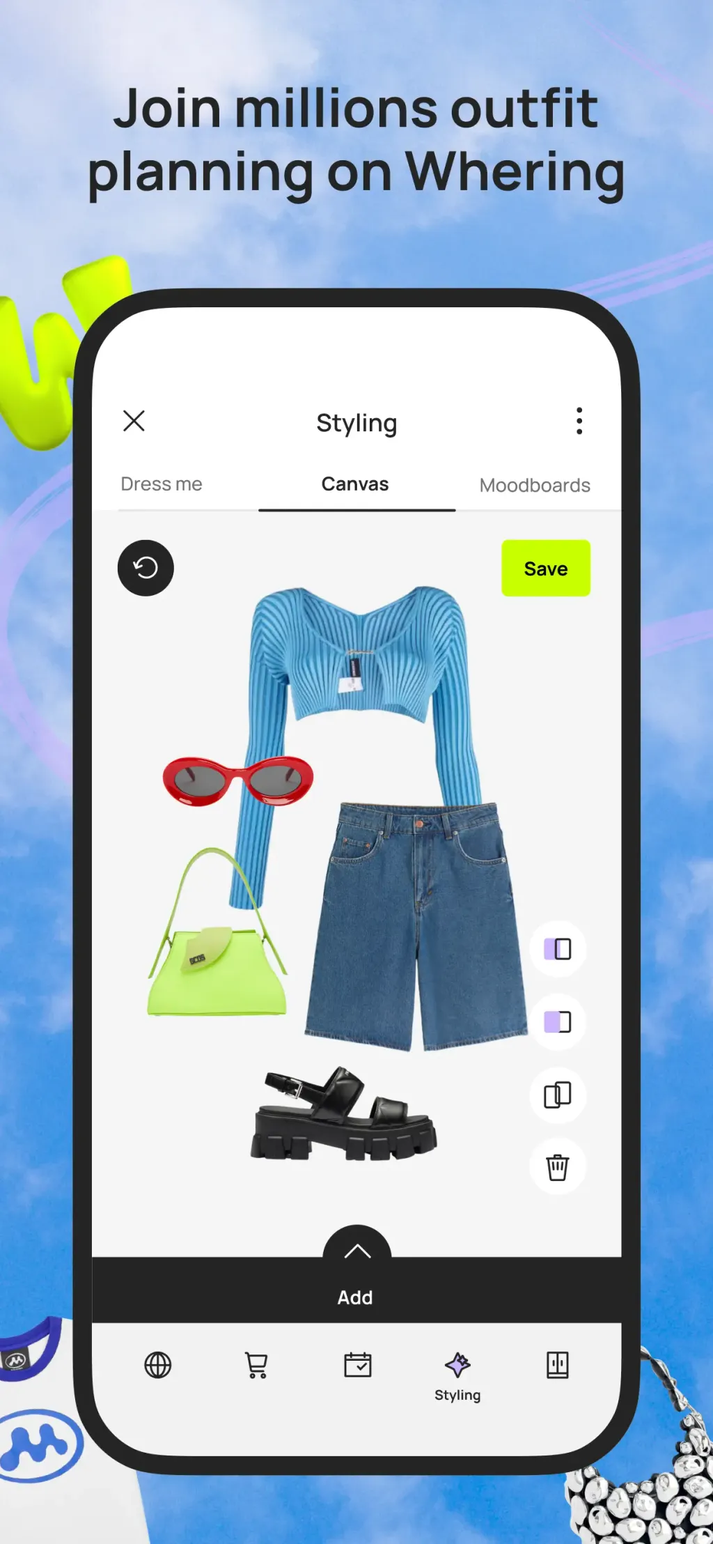 Whering: Your Digital Closet App Store screenshot 1