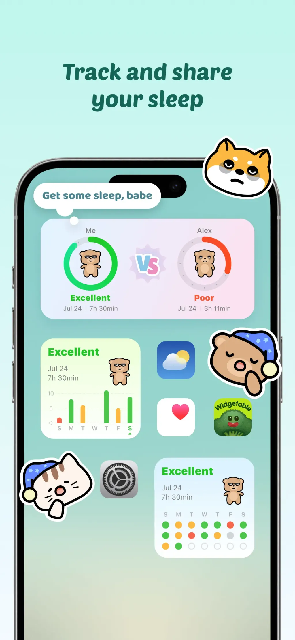 Widgetable: Besties & Couples App Store screenshot 5