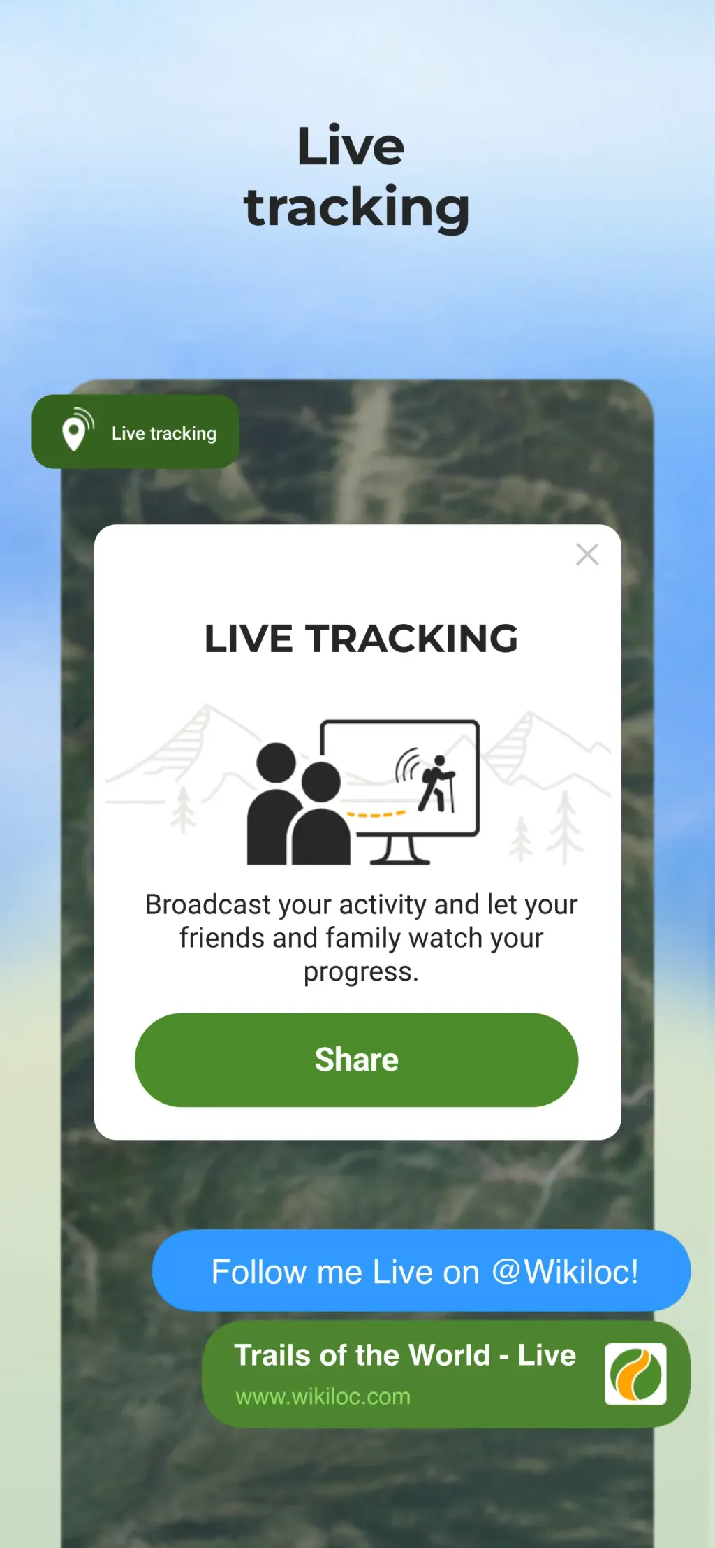 Wikiloc - Trails of the World App Store screenshot 6