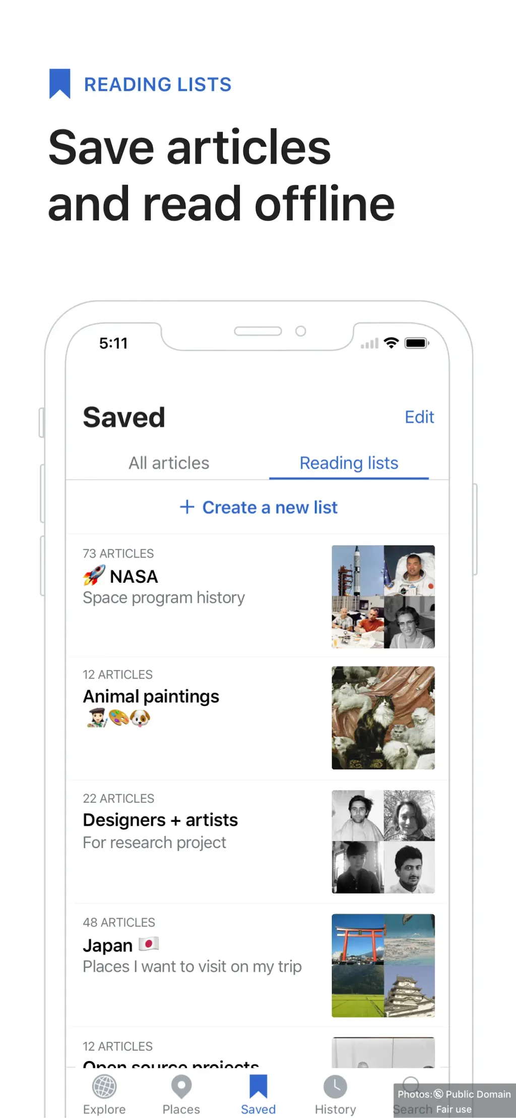 Wikipedia App Store screenshot 3