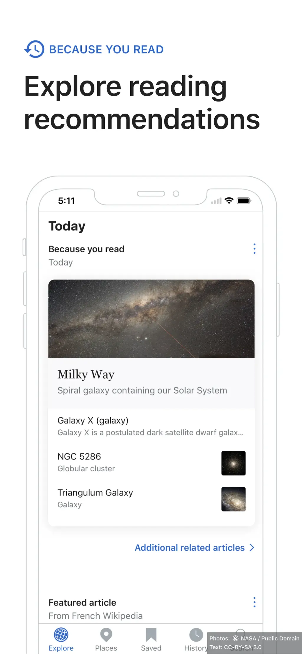 Wikipedia App Store screenshot 6