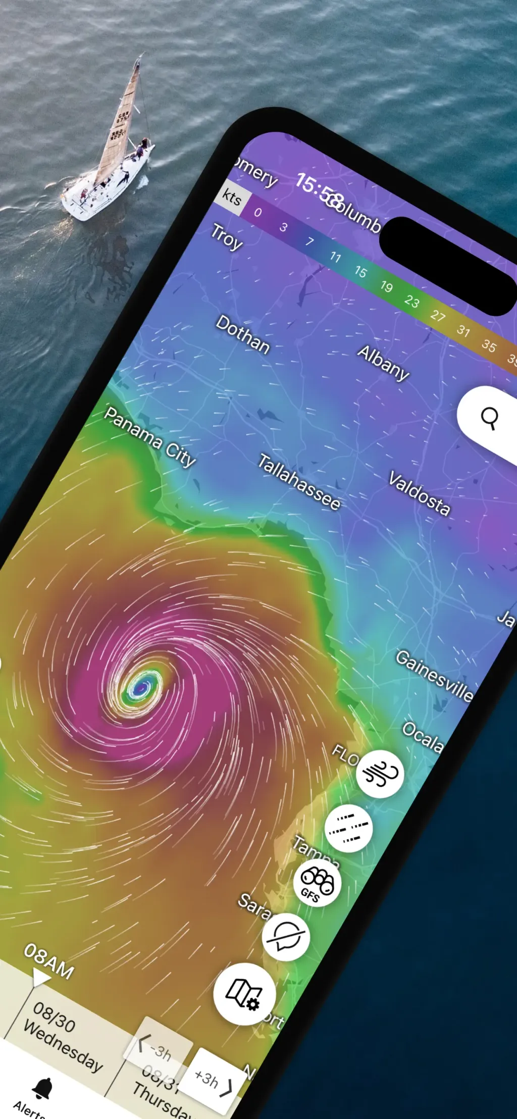 Windfinder: Wind & Weather map App Store screenshot 2