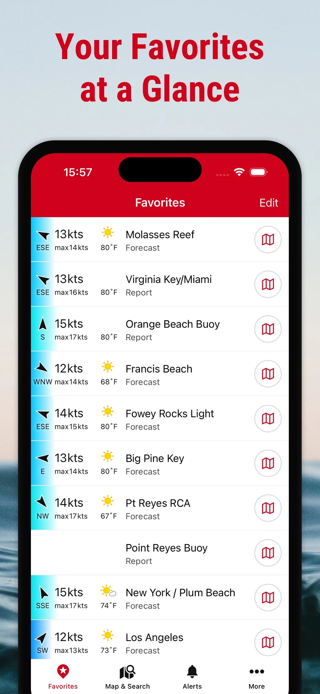 Windfinder: Wind & Weather map App Store screenshot 7