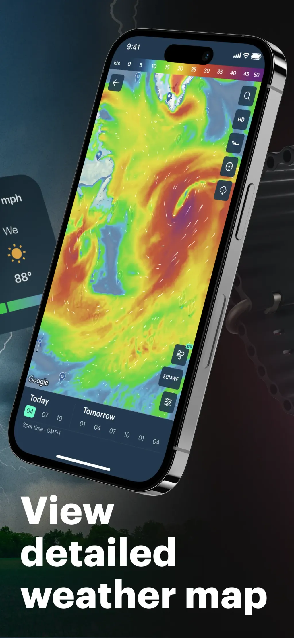 Windy.app — Wind, Tides, Radar App Store screenshot 3