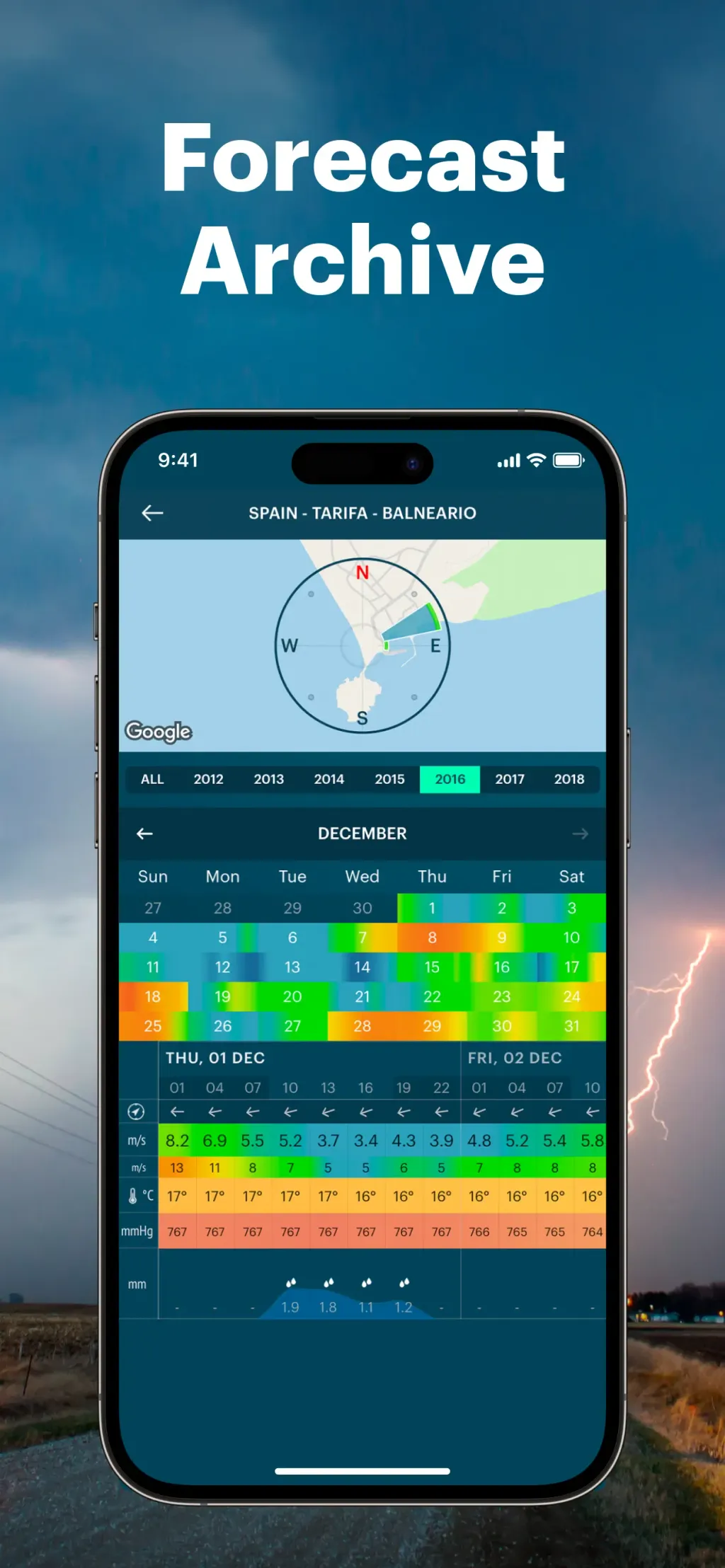 Windy.app — Wind, Tides, Radar App Store screenshot 7