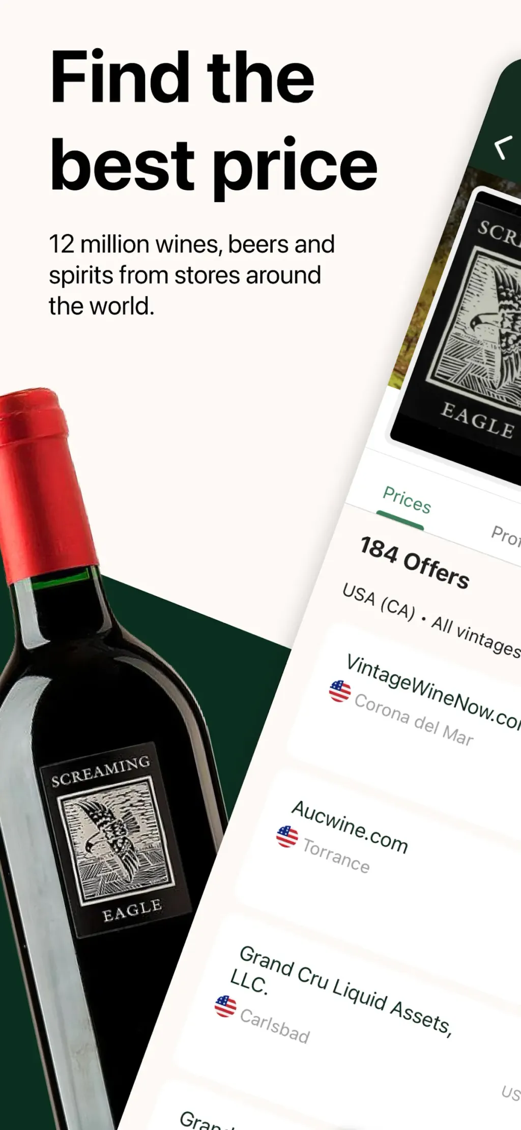 Wine-Searcher App Store screenshot 1