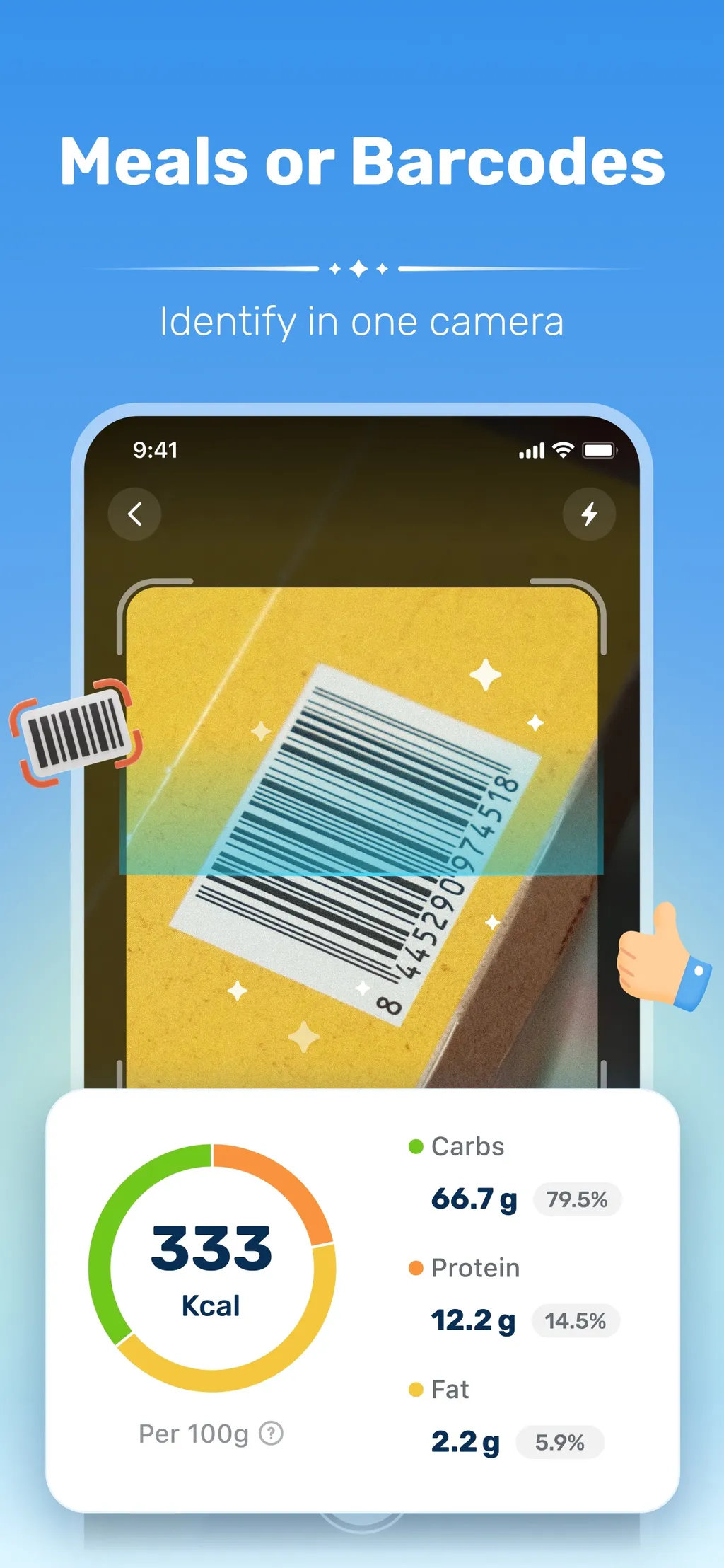WiseMeal: Al Calorie Tracker App Store screenshot 3
