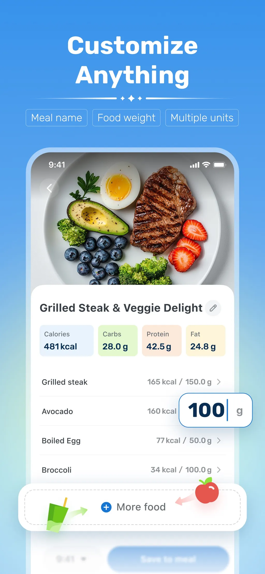 WiseMeal: Al Calorie Tracker App Store screenshot 4