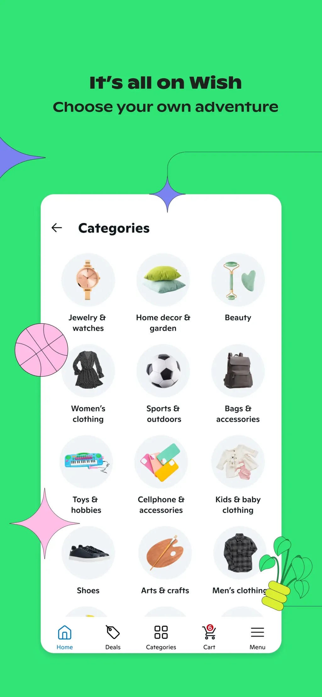 Wish: Shop and Save App Store screenshot 2