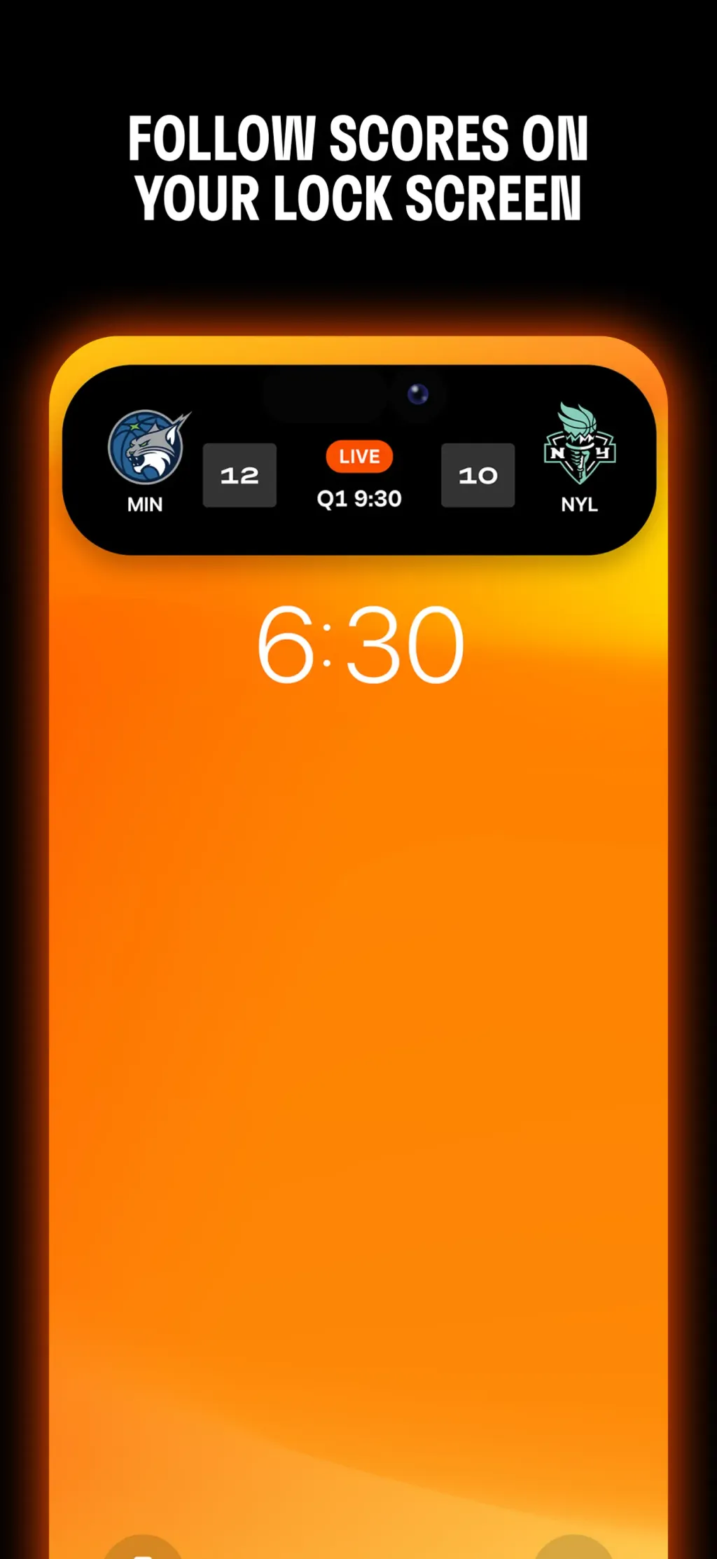 WNBA: Live Games & Scores App Store screenshot 7