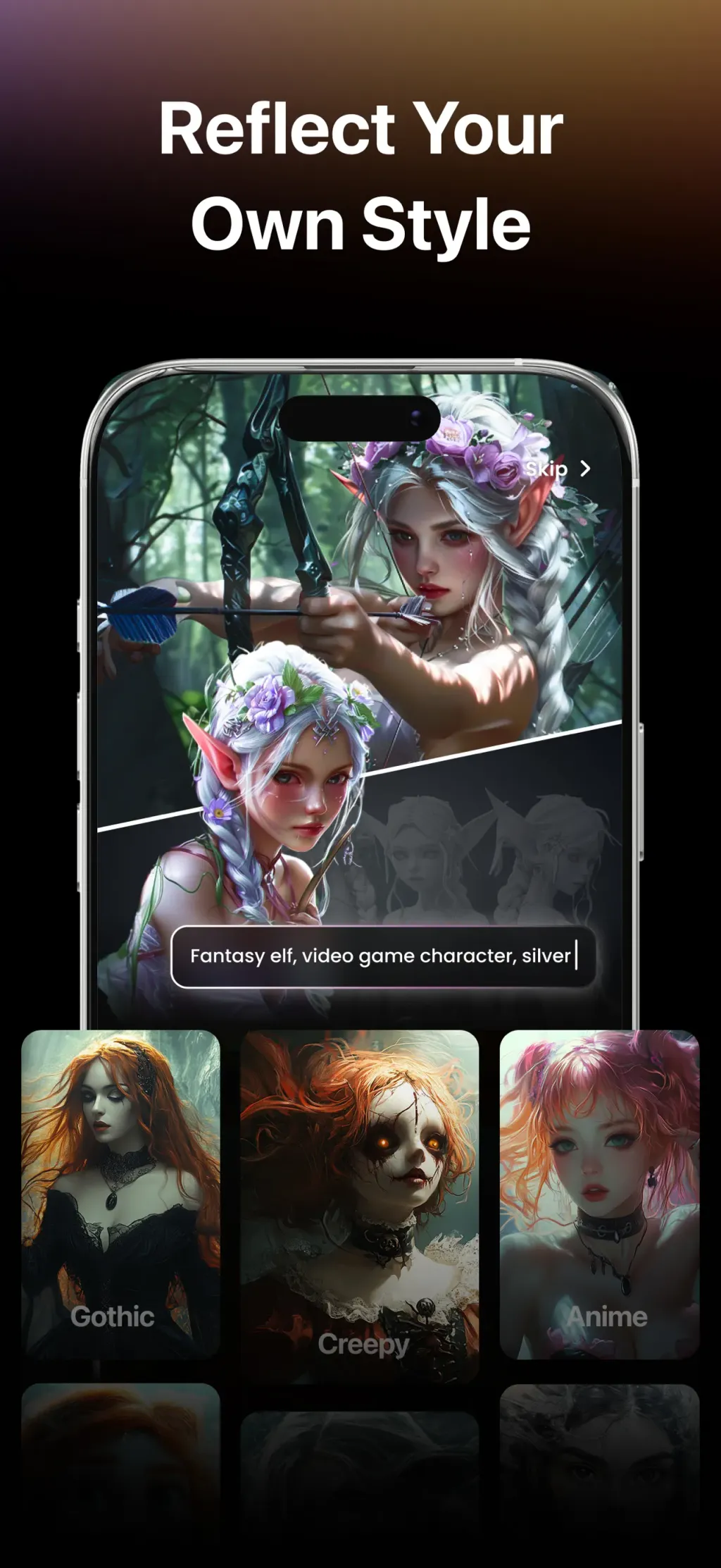 Wonder - AI Art Generator App Store screenshot 5