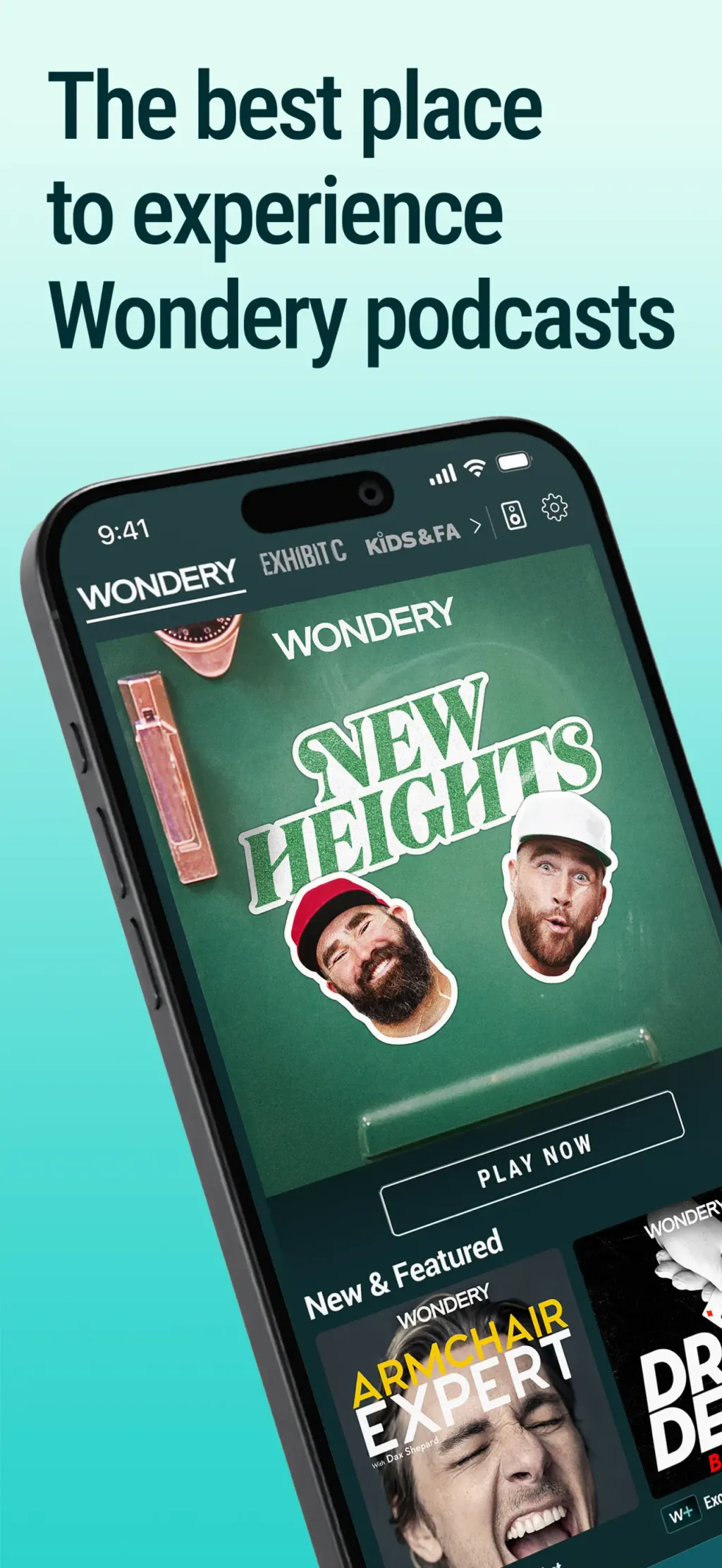 Wondery: Must-Hear Podcasts screenshot 1