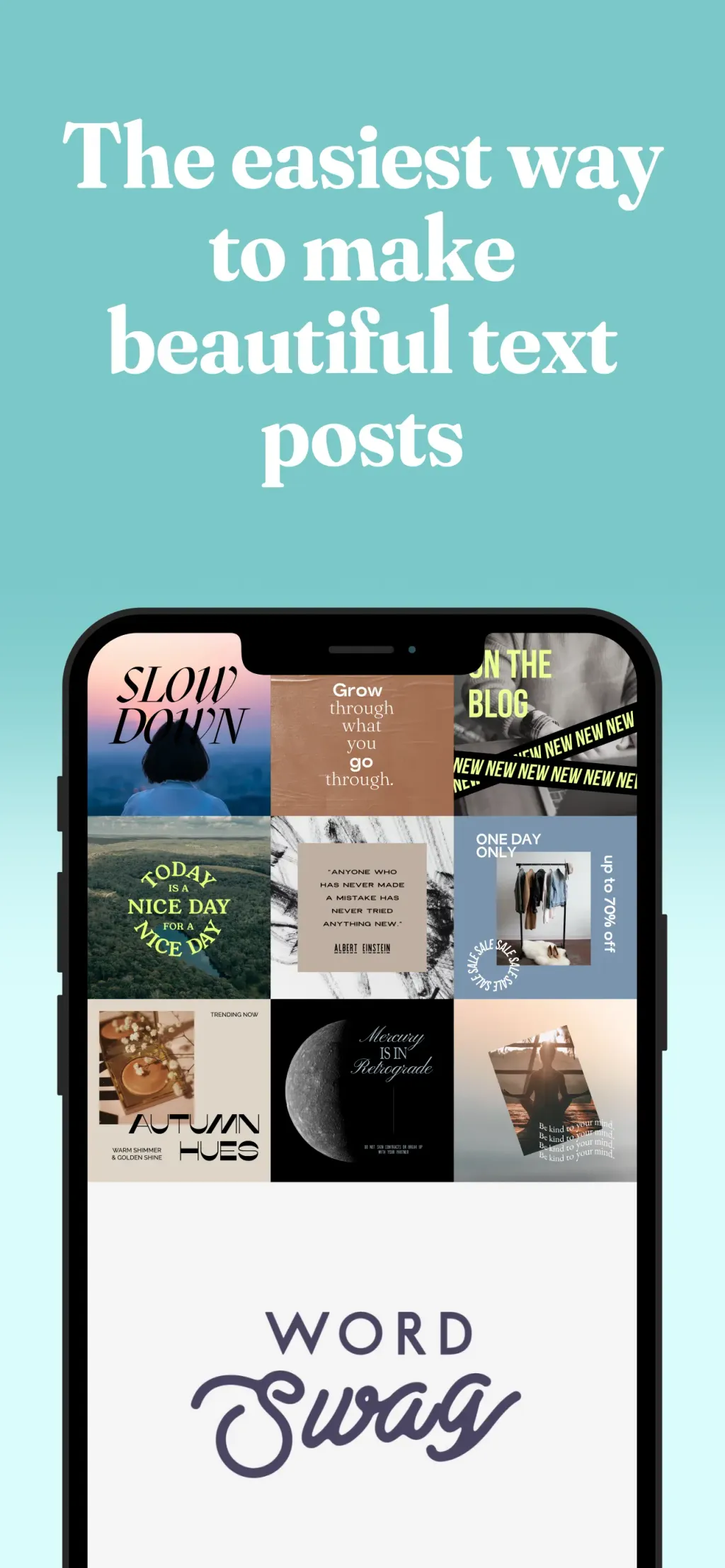 Word Swag - Cool Fonts App Store screenshot 1