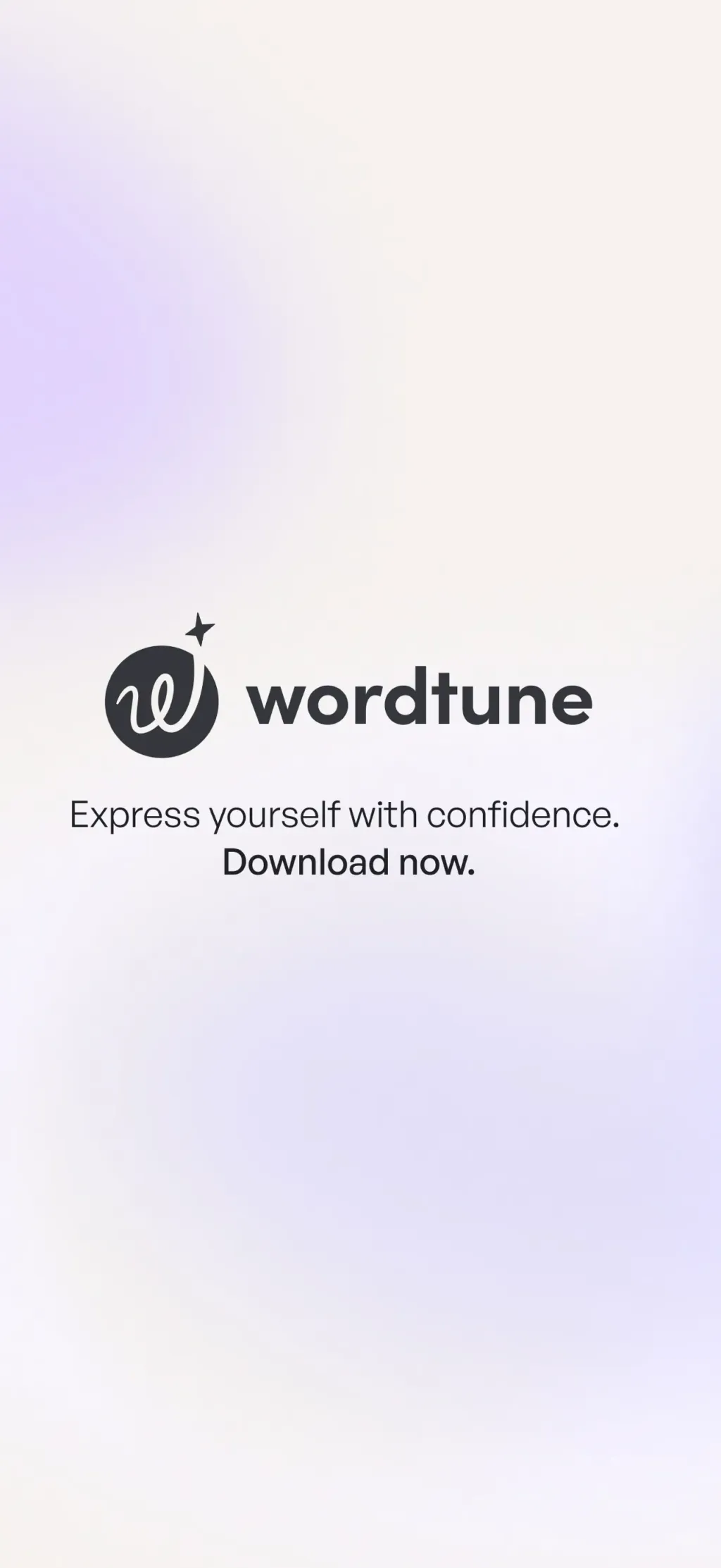 Wordtune: AI Writing Keyboard screenshot 1