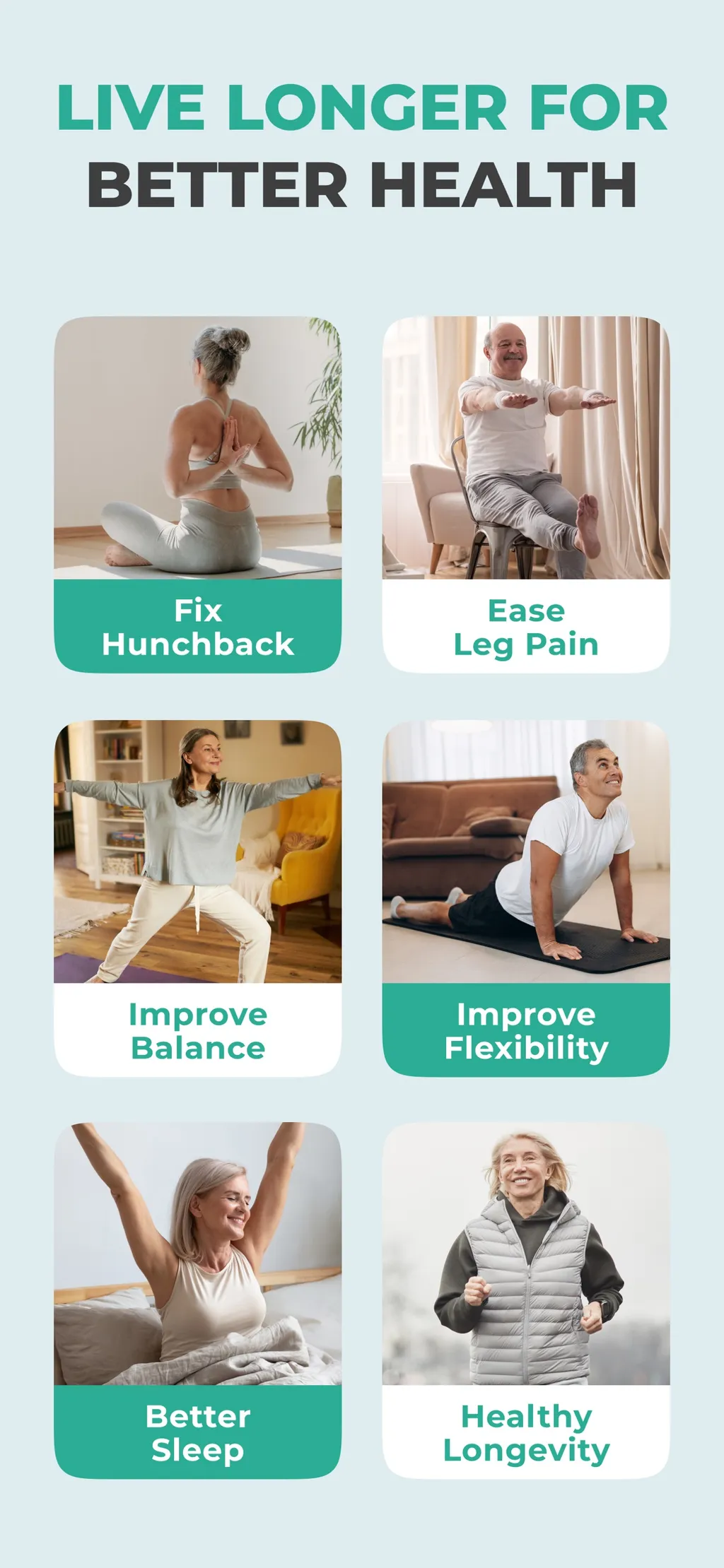 Workout for Seniors: SeniorFit App Store screenshot 4