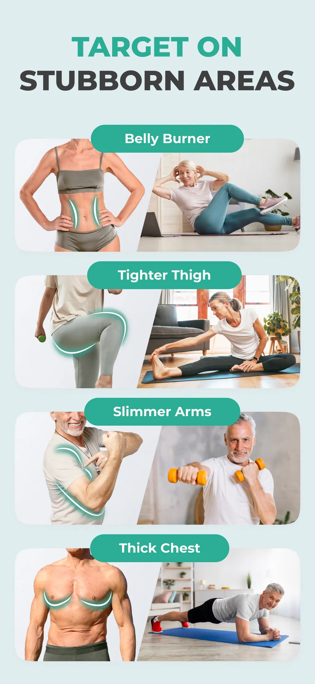 Workout for Seniors: SeniorFit App Store screenshot 6